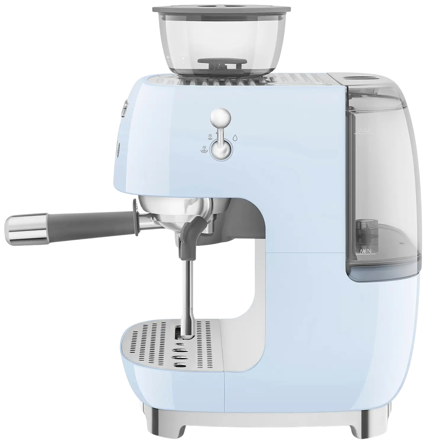 Smeg espressokeitin myllyllä vaaleansininen EGF03PBEU - 2