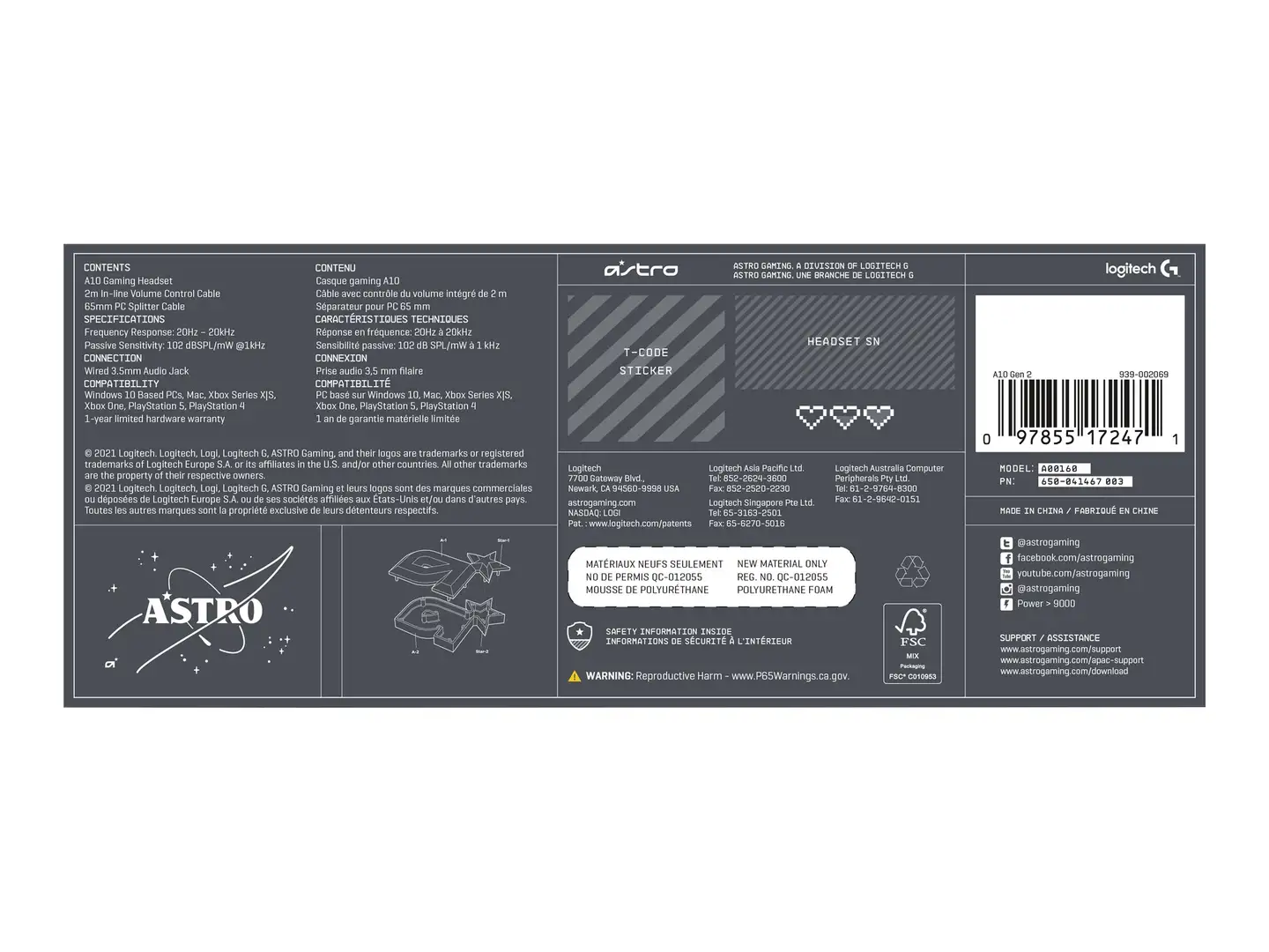 Astro pelikuuloke A10 PC Astro - 16