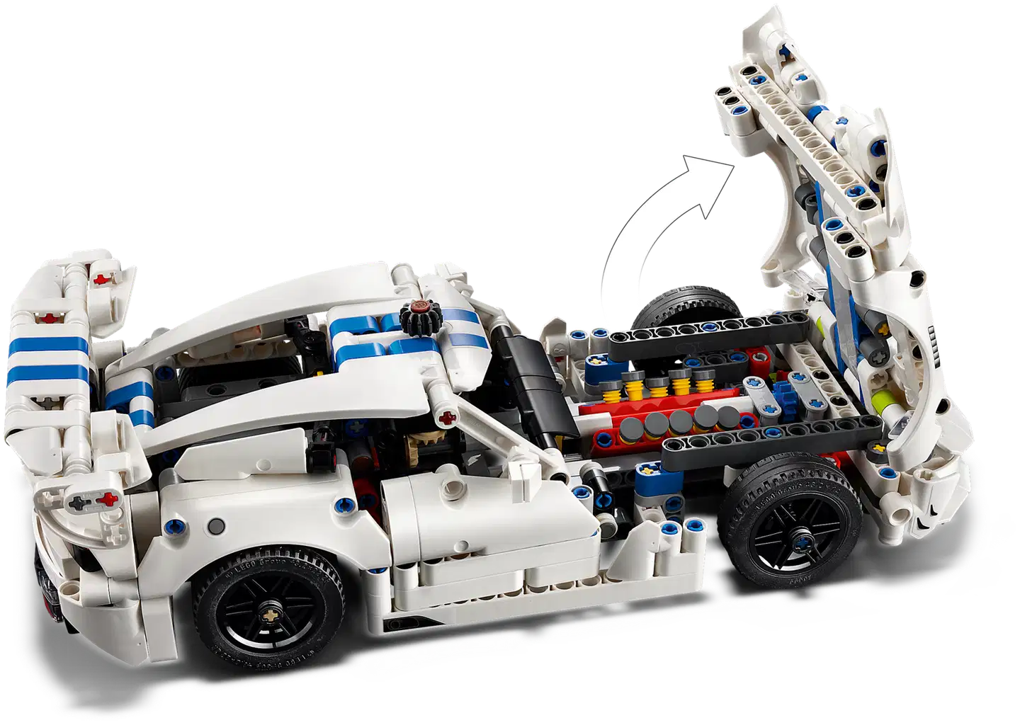 LEGO® Technic 42234 Dodge Viper GTS-R ‑urheiluauto - 7
