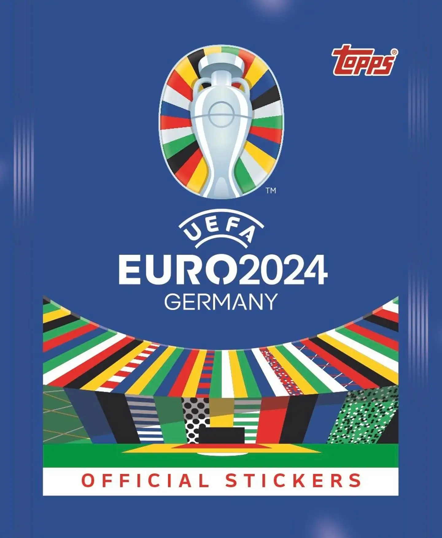 Uefa Euro 2024 -keräilytarrat 2024 Official Stickers keräilytarrat