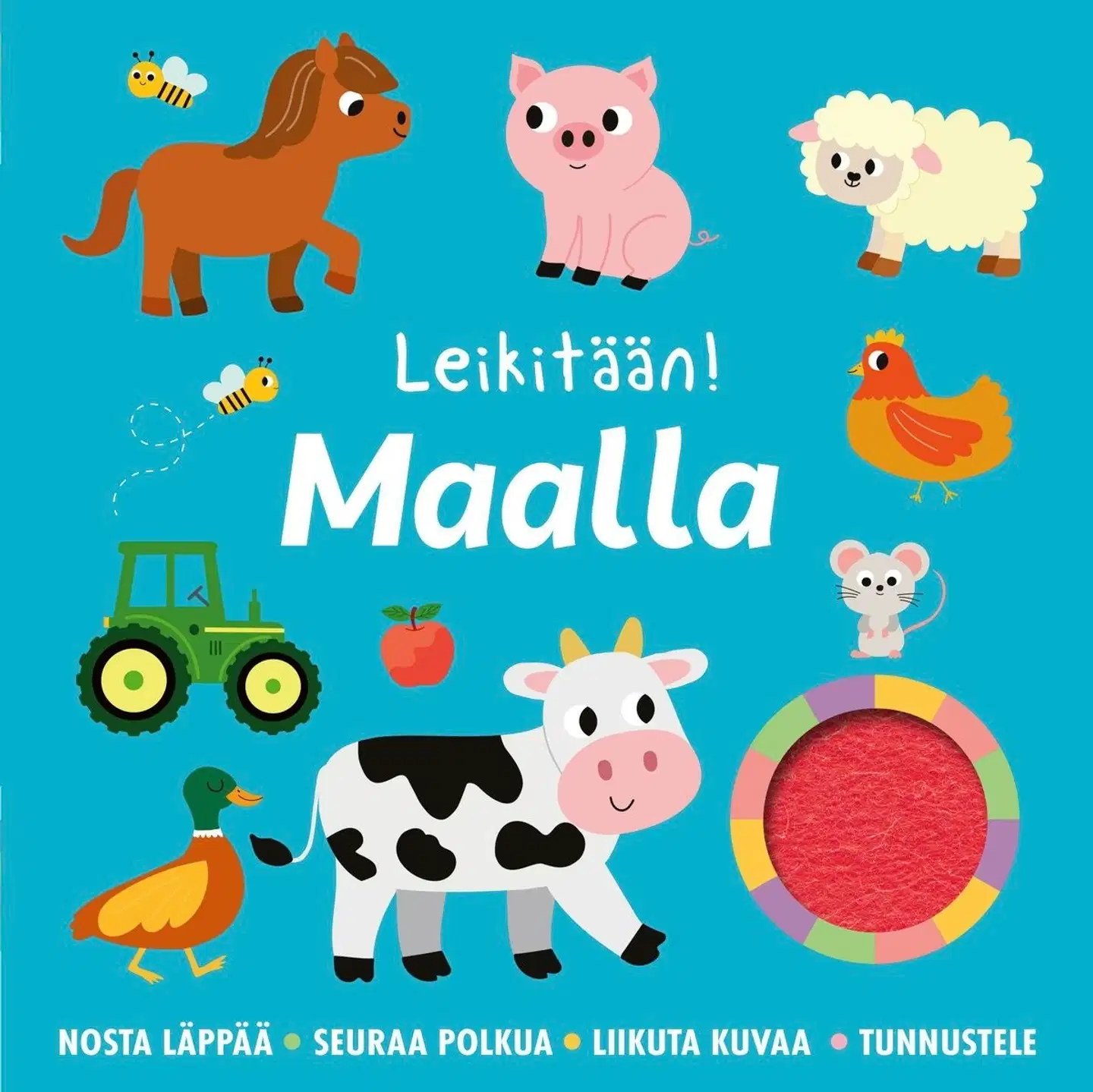 Leikitään! Maalla - Nosta läppää, seuraa polkua, liikuta kuvaa, tunnustele