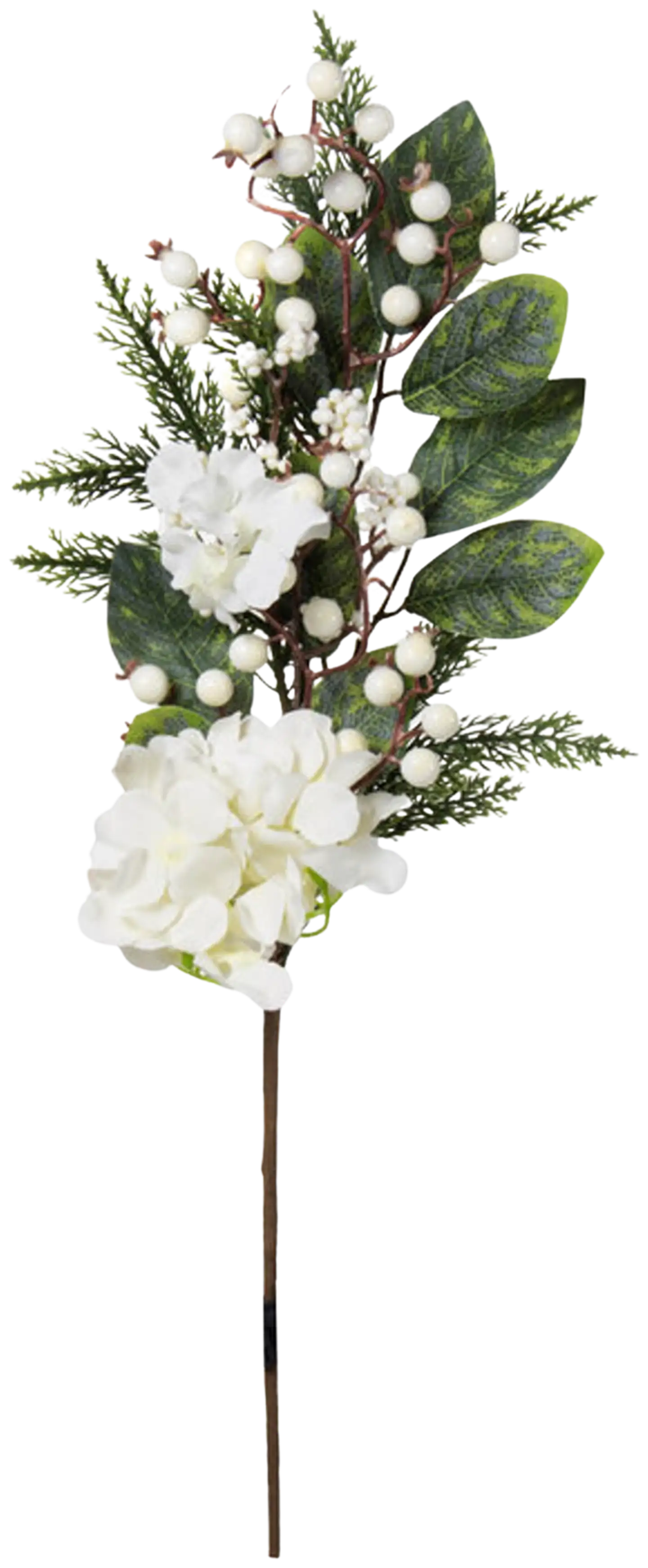 AmandaB kukkaoksa valkoiset marjat 60cm