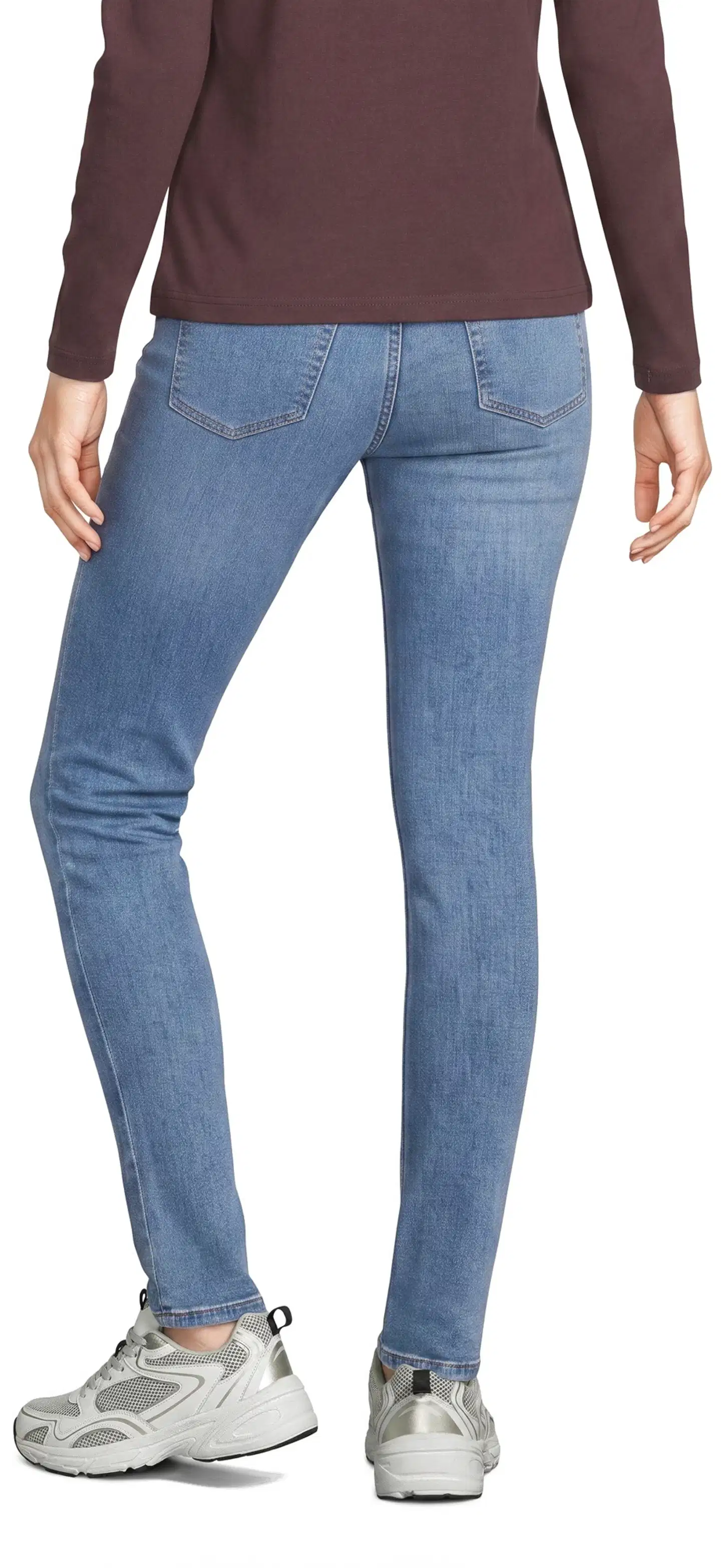 House naisten farkut Slim Fit - LIGHT BLUE OPTION 2 - 3