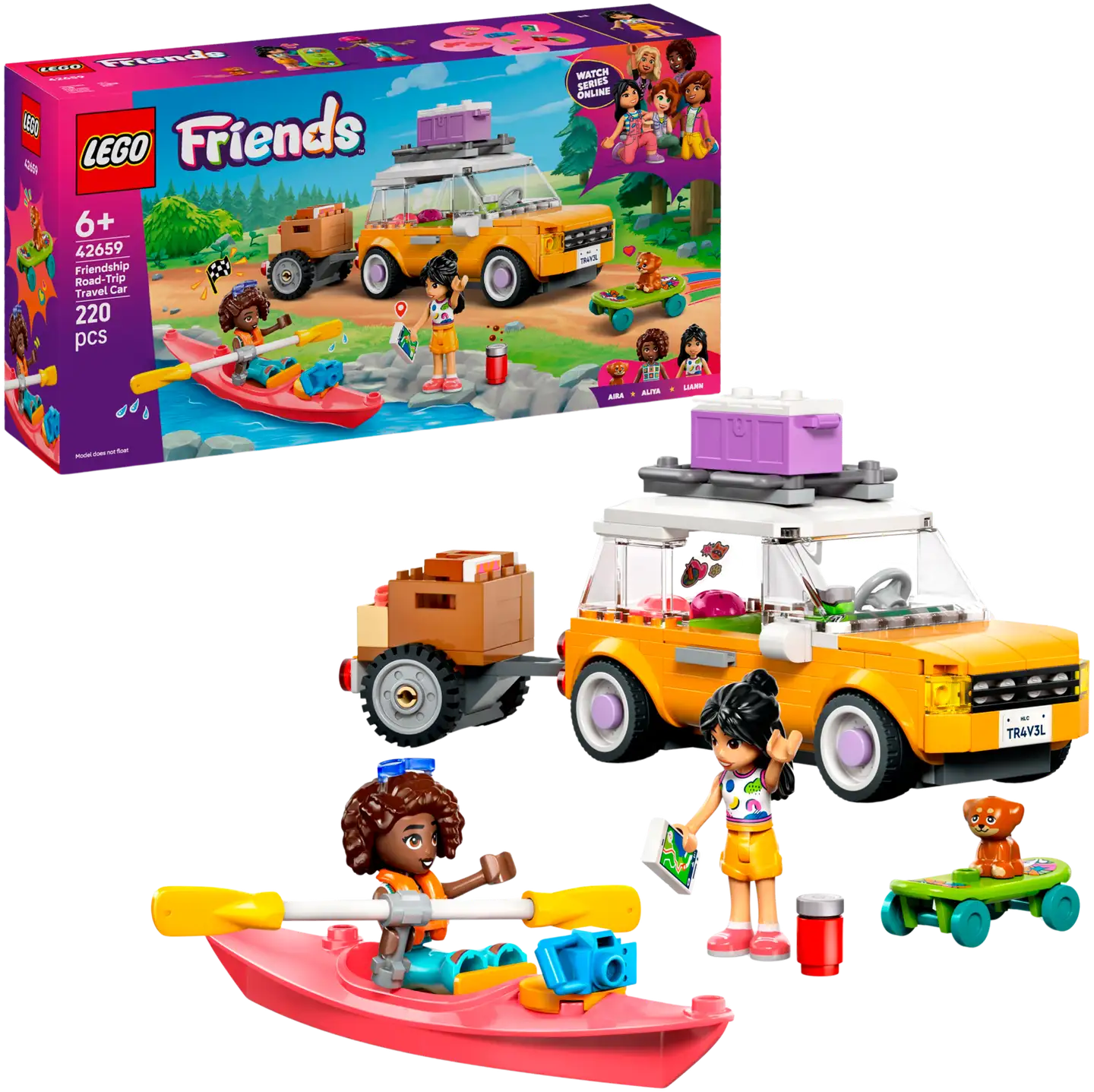 LEGO® LEGO Friends 42659 Ystävysten matka-auto - 1