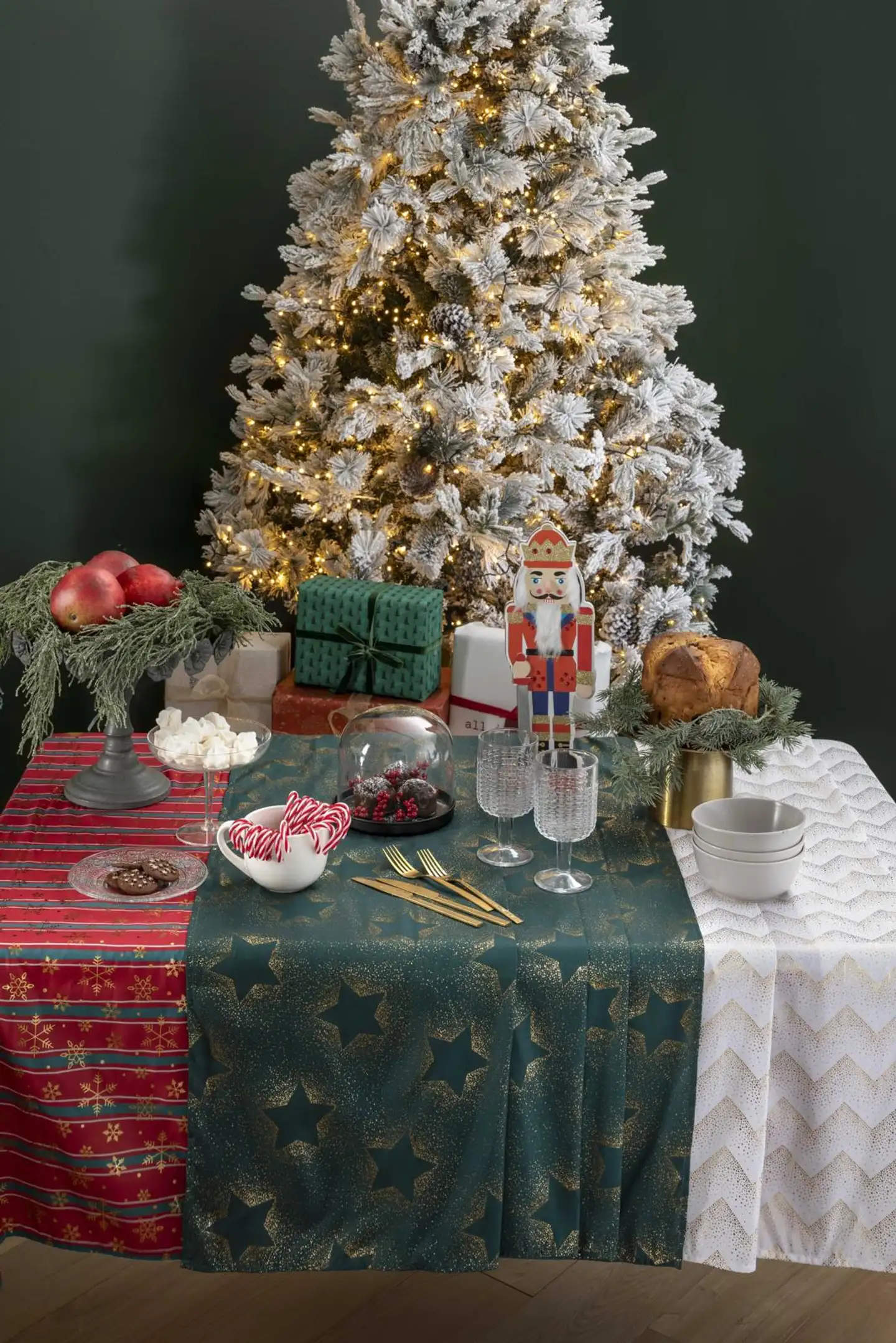 Amo La Casa pöytäliina Alpine Aurea 140x240 cm, erilaisia - 6