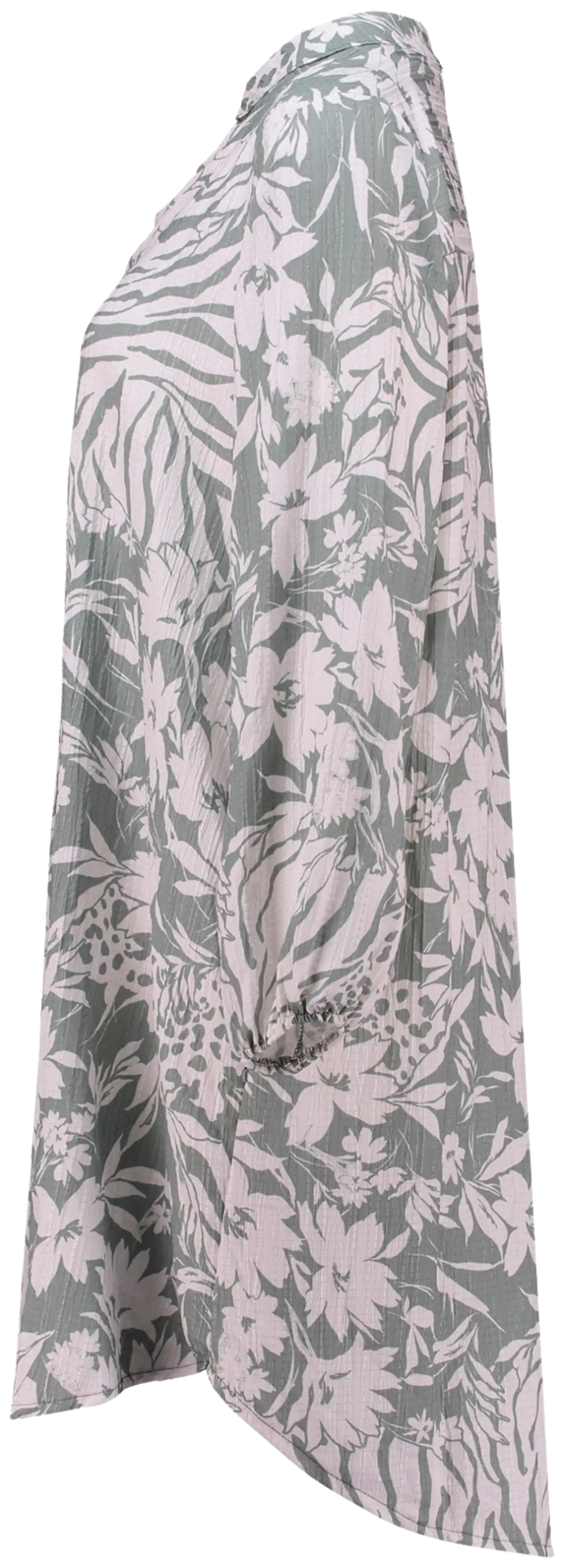 Zabaione naisten mekko ne44llyy vihreä bk-108-781 - Khaki - 2