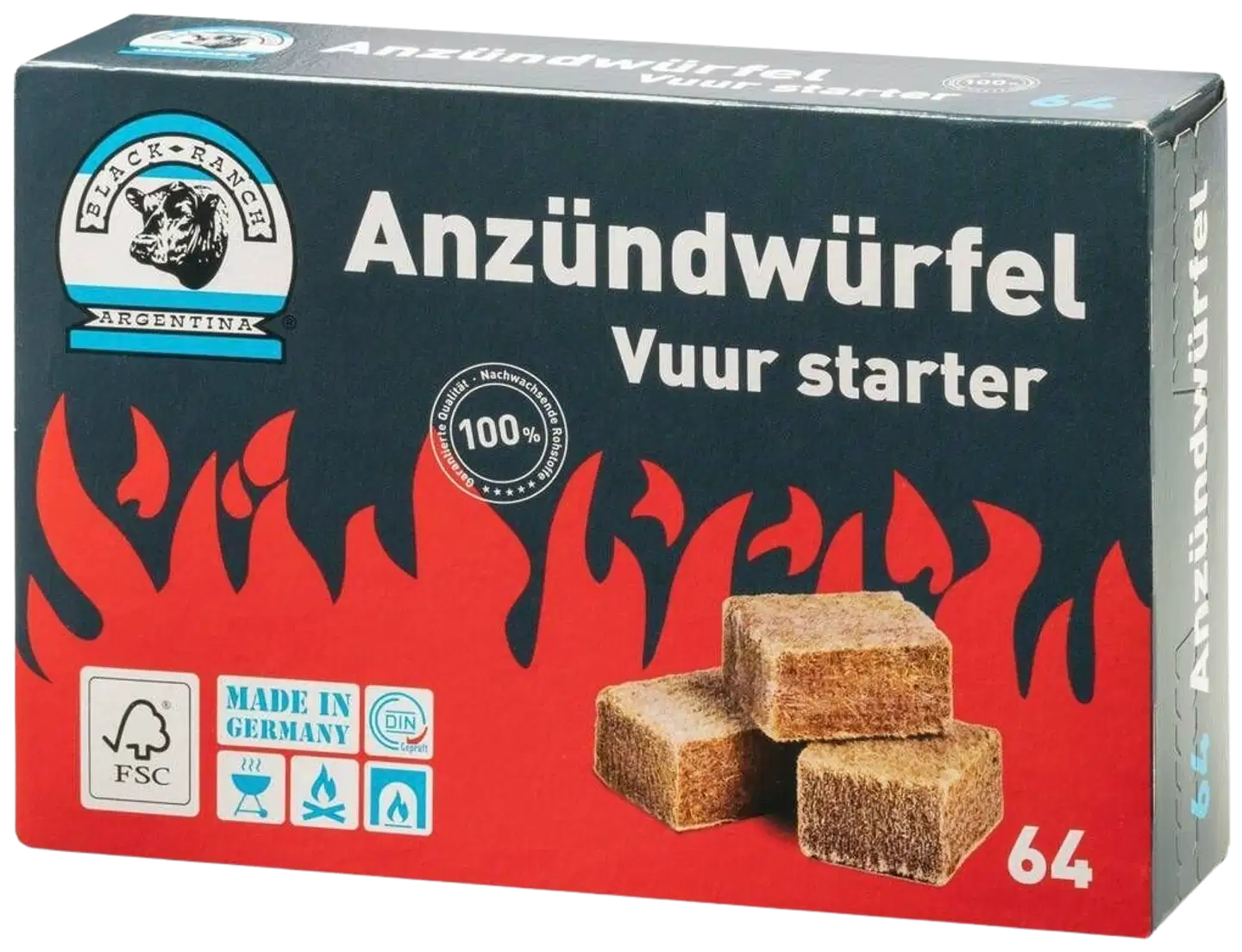 Black Ranch Sytytyspalat, 64 kpl