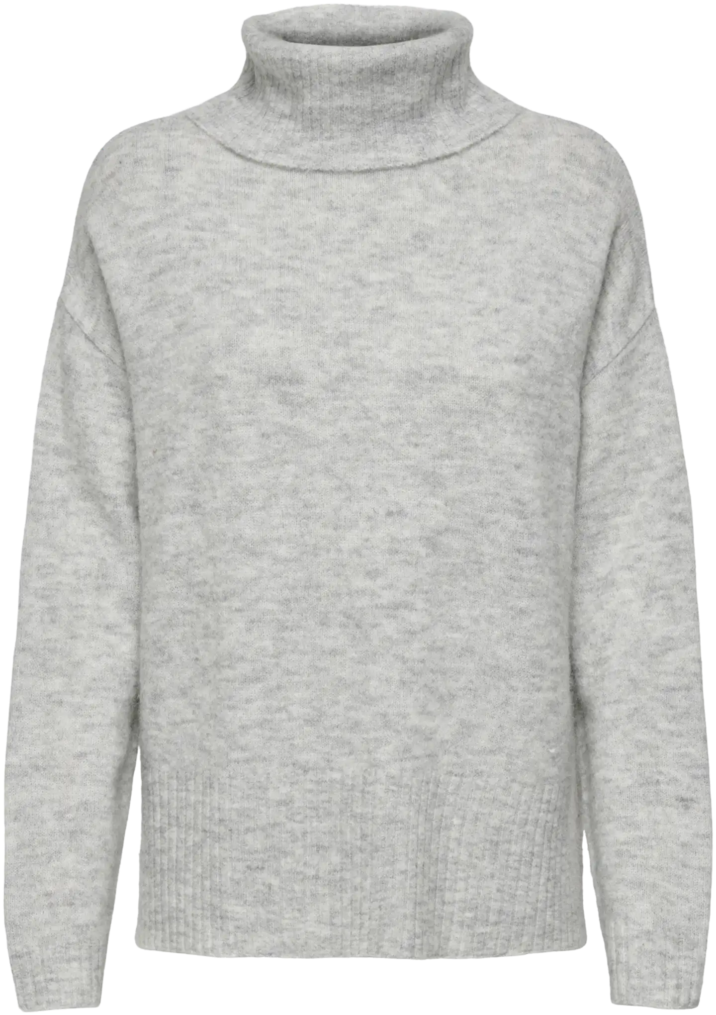 JDY naisten neule Marcy - Light Grey melange - 1