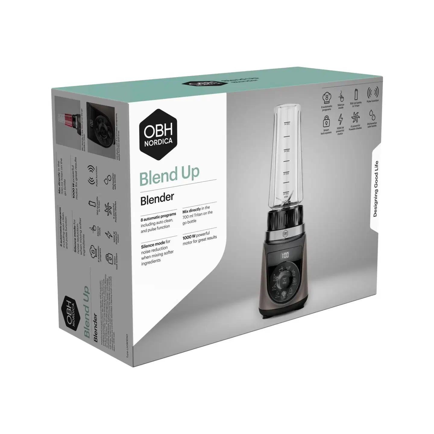 OBH Nordica  Blend Up tehosekoitin LH190EN0 - 9