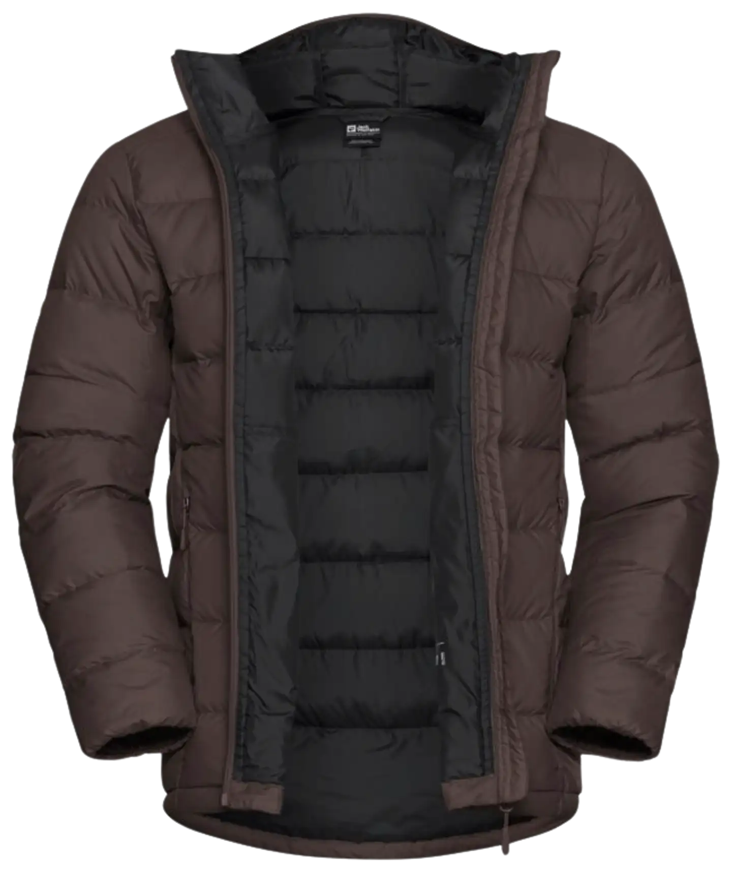 Jack Wolfskin miesten untuvatakki Ather Down Hoody - Peat - 3