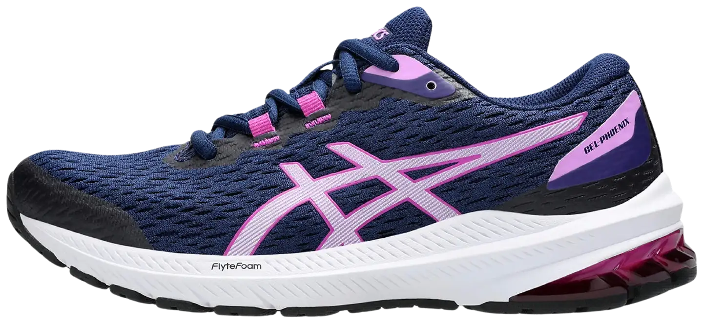 Asics naisten juoksukengät Gel-Phoenix 12 - BLUE EXPANSE/BOLD MAGENTA - 3