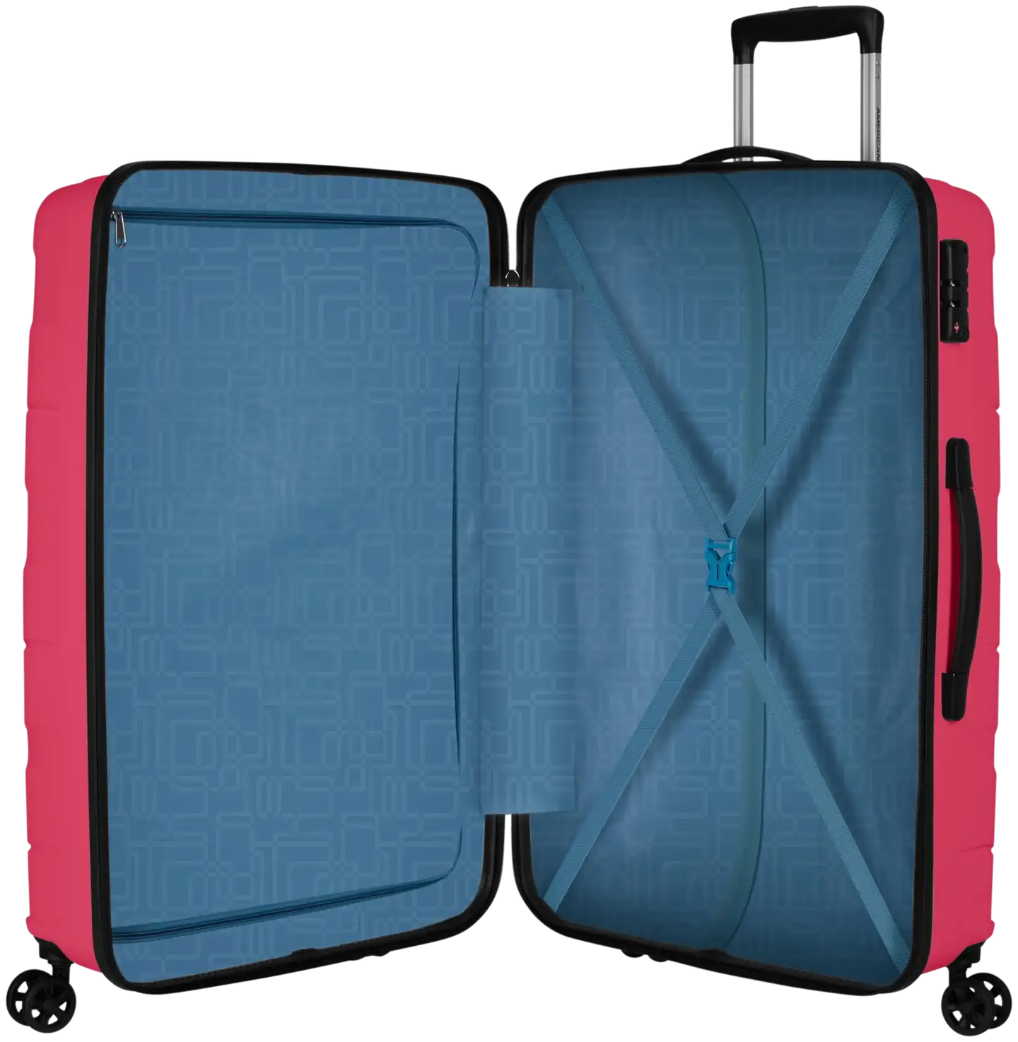 American Tourister matkalaukku Jetdriver 3.0-spinner 77/28 vaaleanpunainen - 4