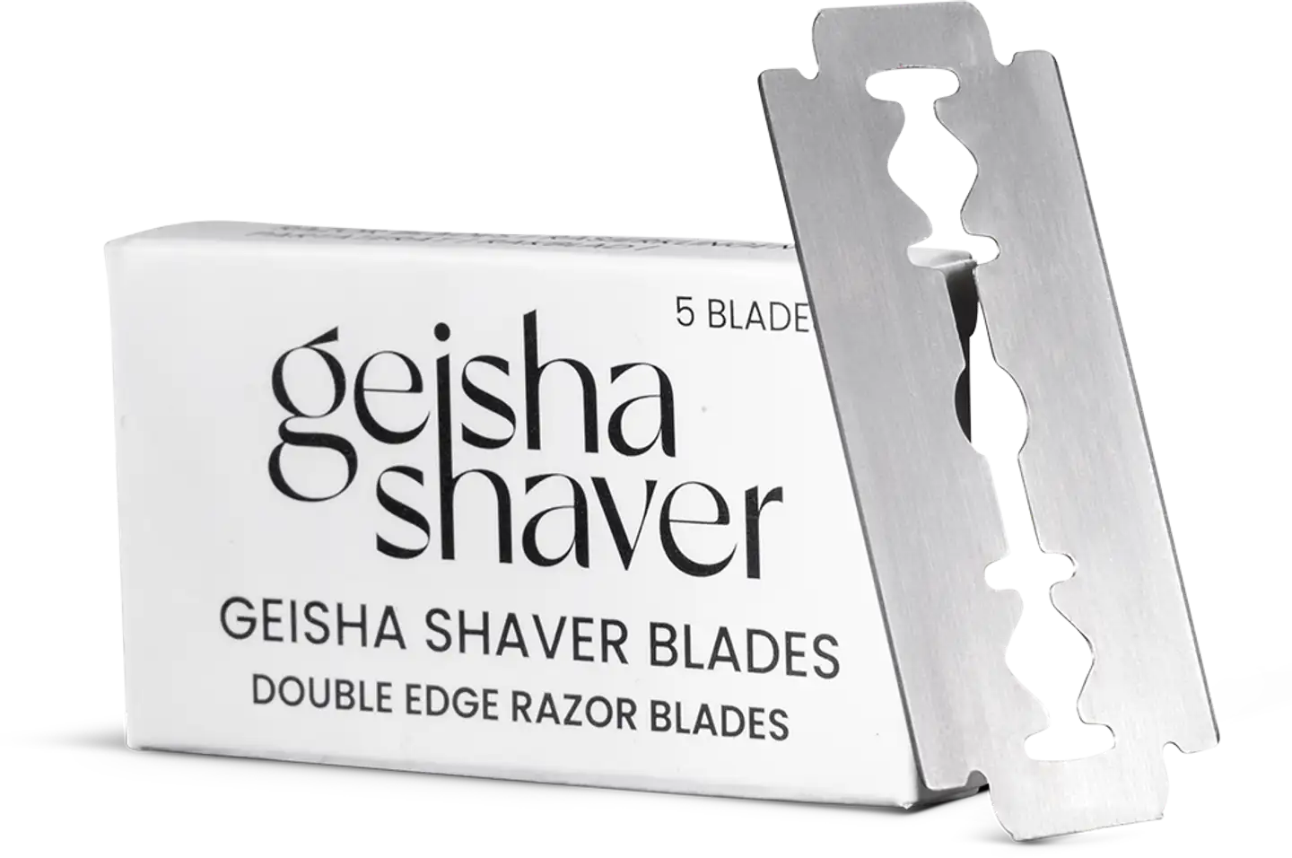 Geisha Shaver vaihtoterät 5 kpl - 1