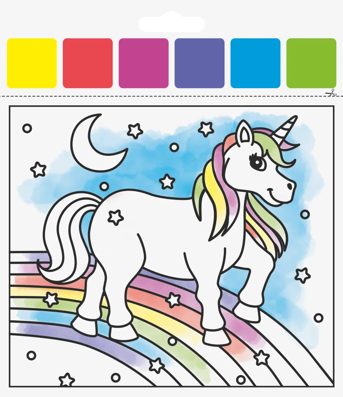 Värityssetti Yksisarvinen - 3