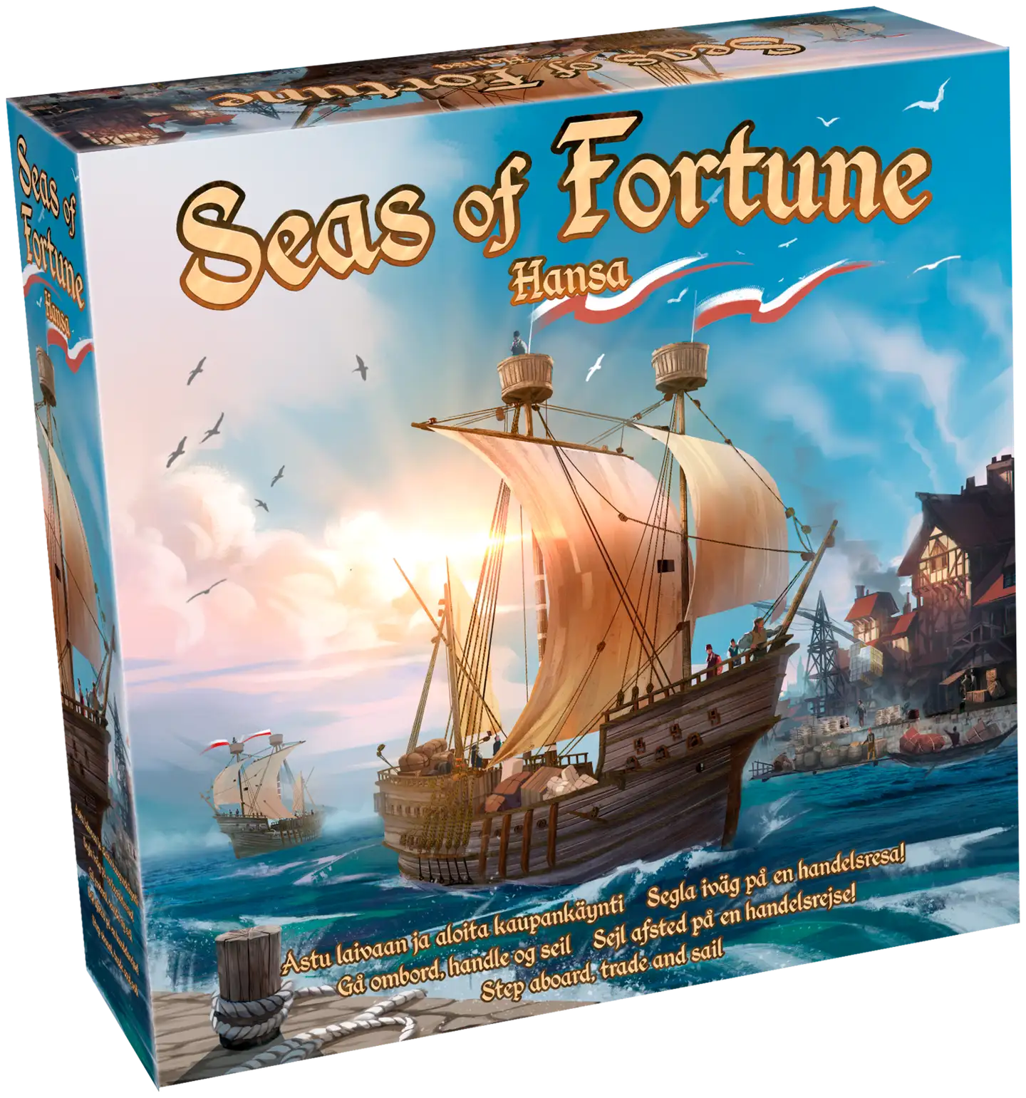 Tactic lautapeli Seas of Fortune - 1