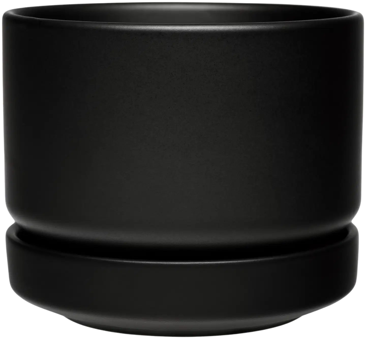 Arabia kukkaruukku SN 11 cm matta musta - 1