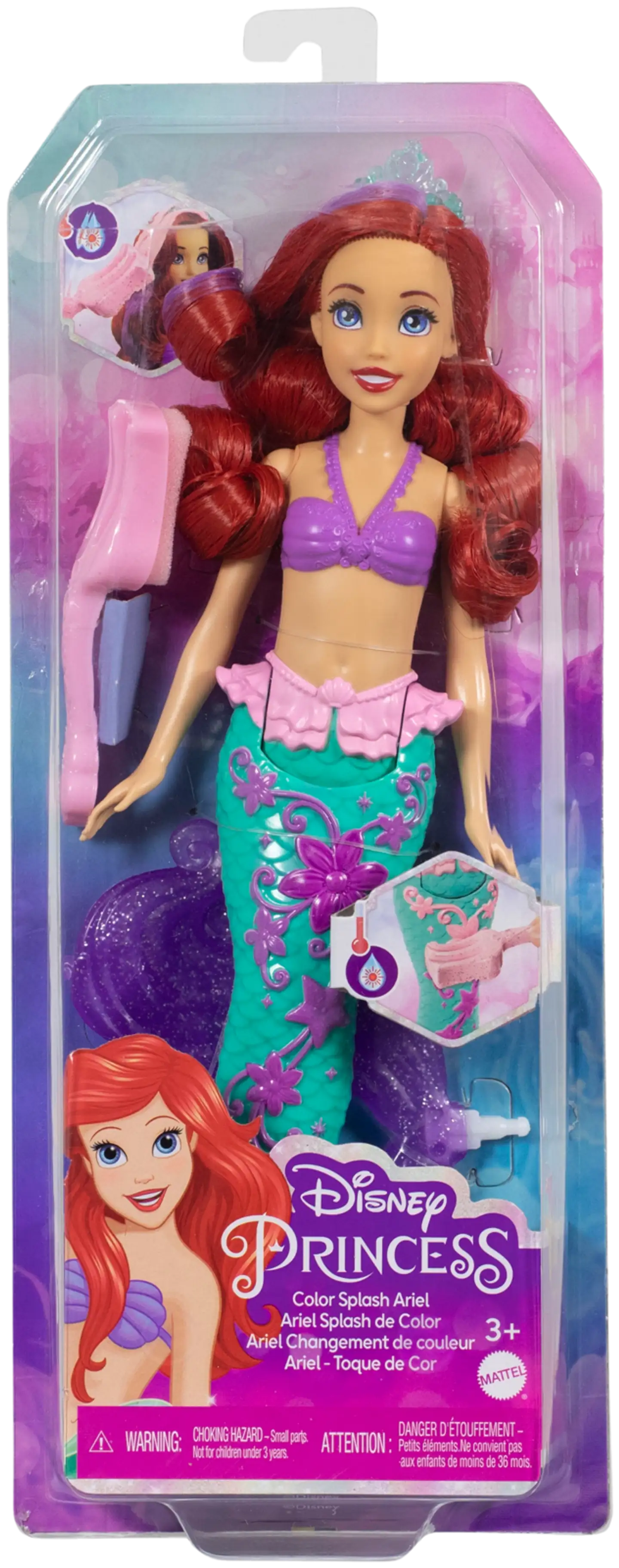 Disney Princess Hyper Hair Feature Ariel - 2