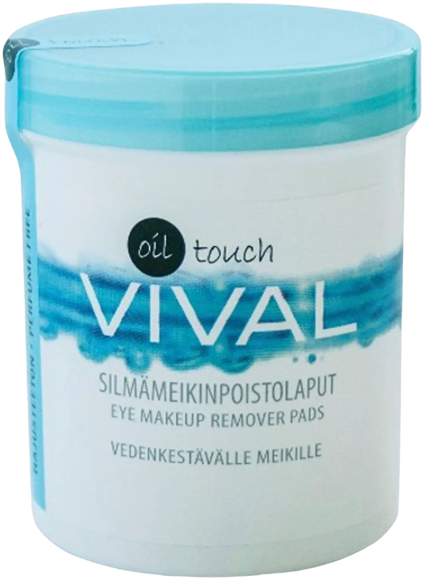 Vival 100kpl Oil Touch Silmämeikinpoistolaput vedenkestävälle meikille