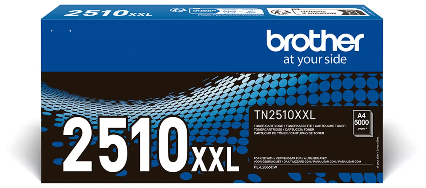 Brother laservärikasetti TN-2510XXL musta - 1