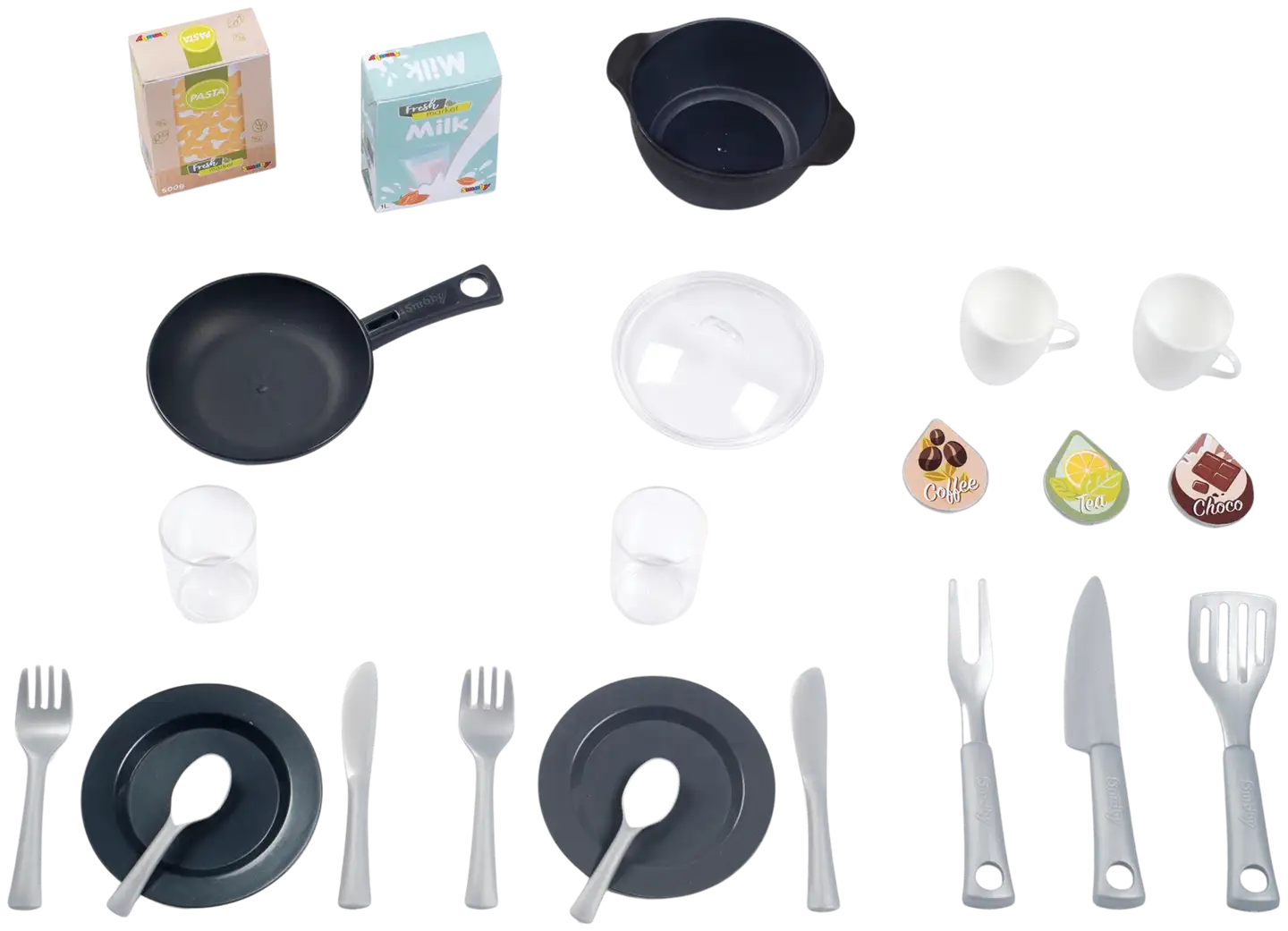 Smoby Bon Appetit Kitchen, leikkikeittiö kokkailuleikkeihin - 4