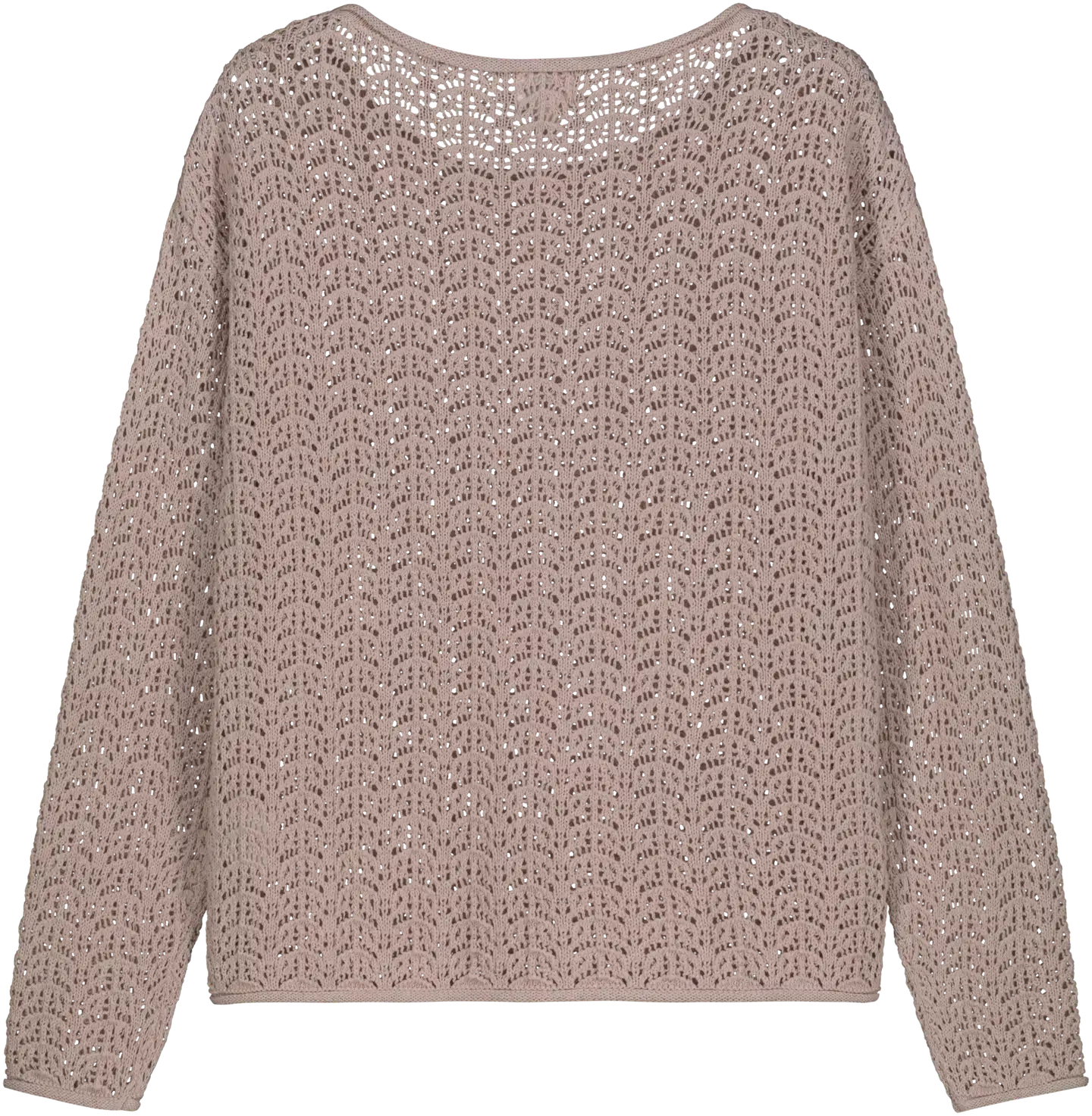 WKLY. naisten pitsineulepusero 213W000151 - baby pink - 2