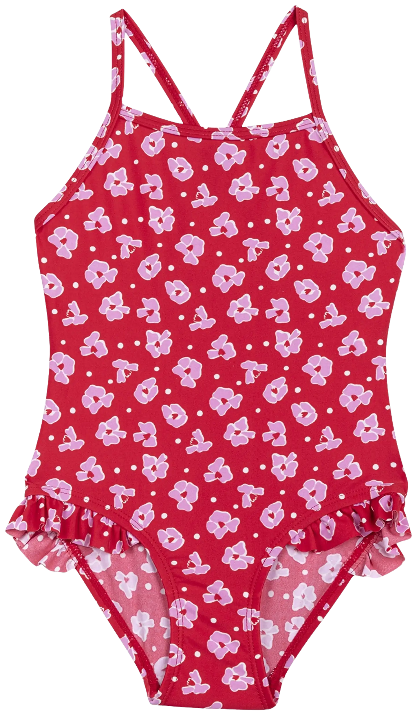 Finnwear lasten uimapuku Sofia T74096 - cherry blossom