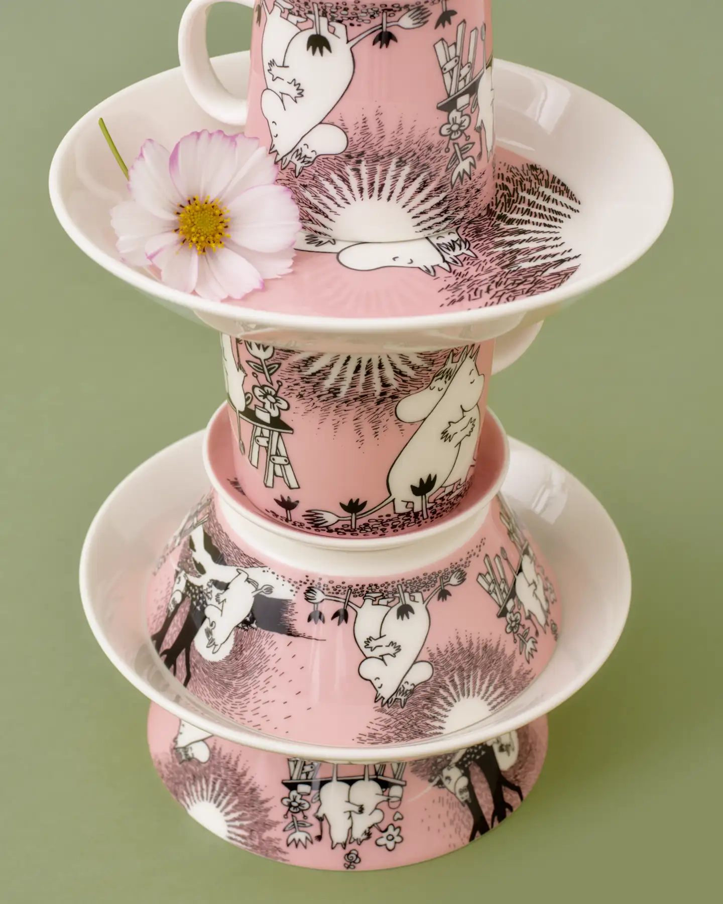 Moomin Arabia Muumi Rakkaus 30 lautanen 19cm - 3