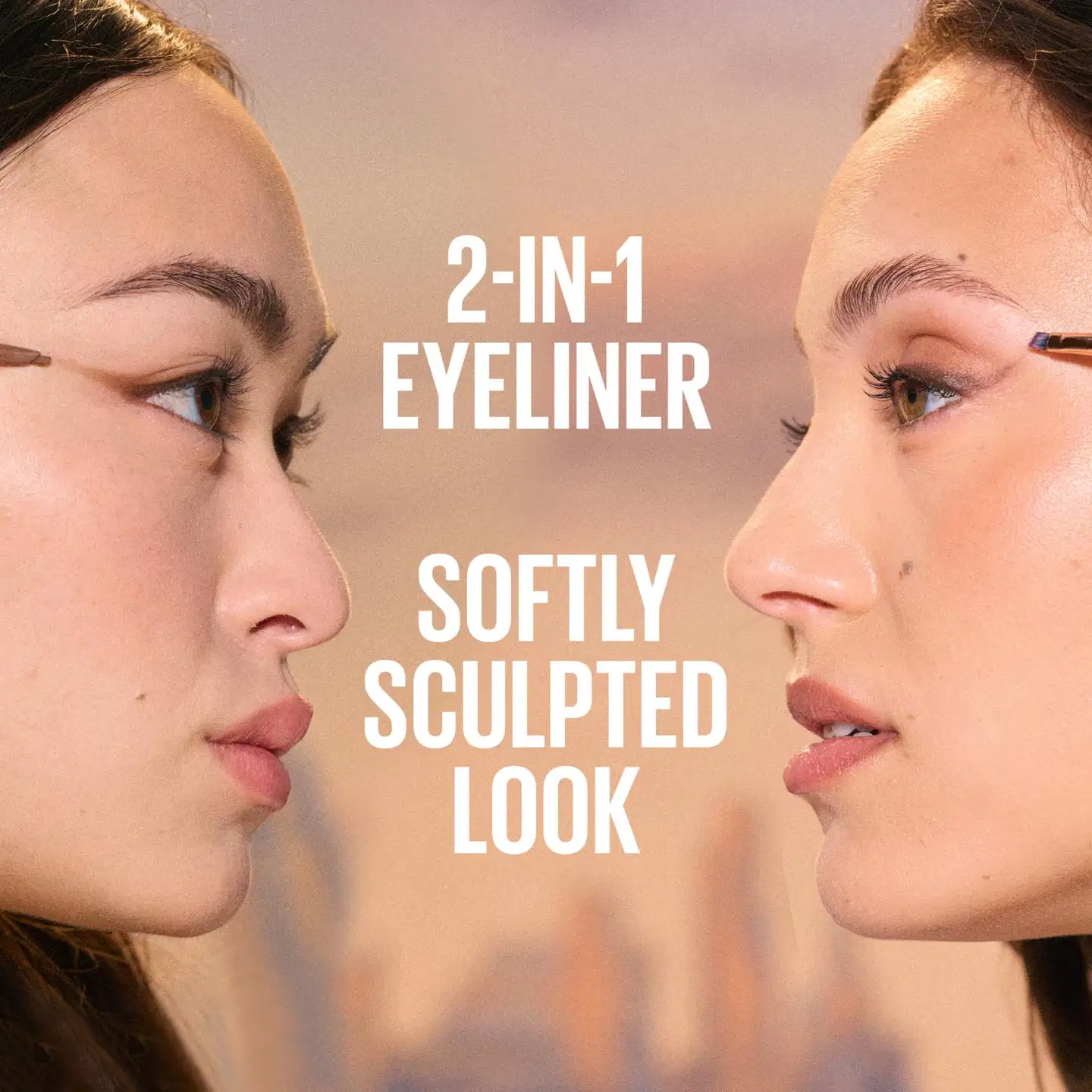 Maybelline New York Sculpting Stix Silmänrajauskynä Black Blur 0,7 g - Rosy Sculpt - 4
