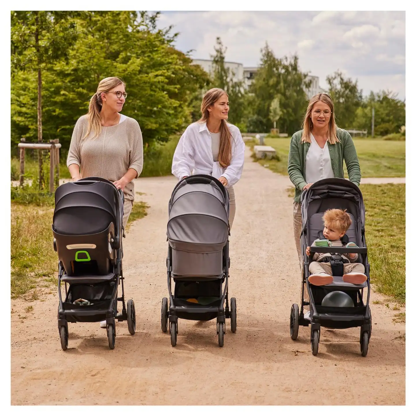 Hauck yhdistelmävaunut Shop N Care Trio Set 0-25 kg harmaa - 36