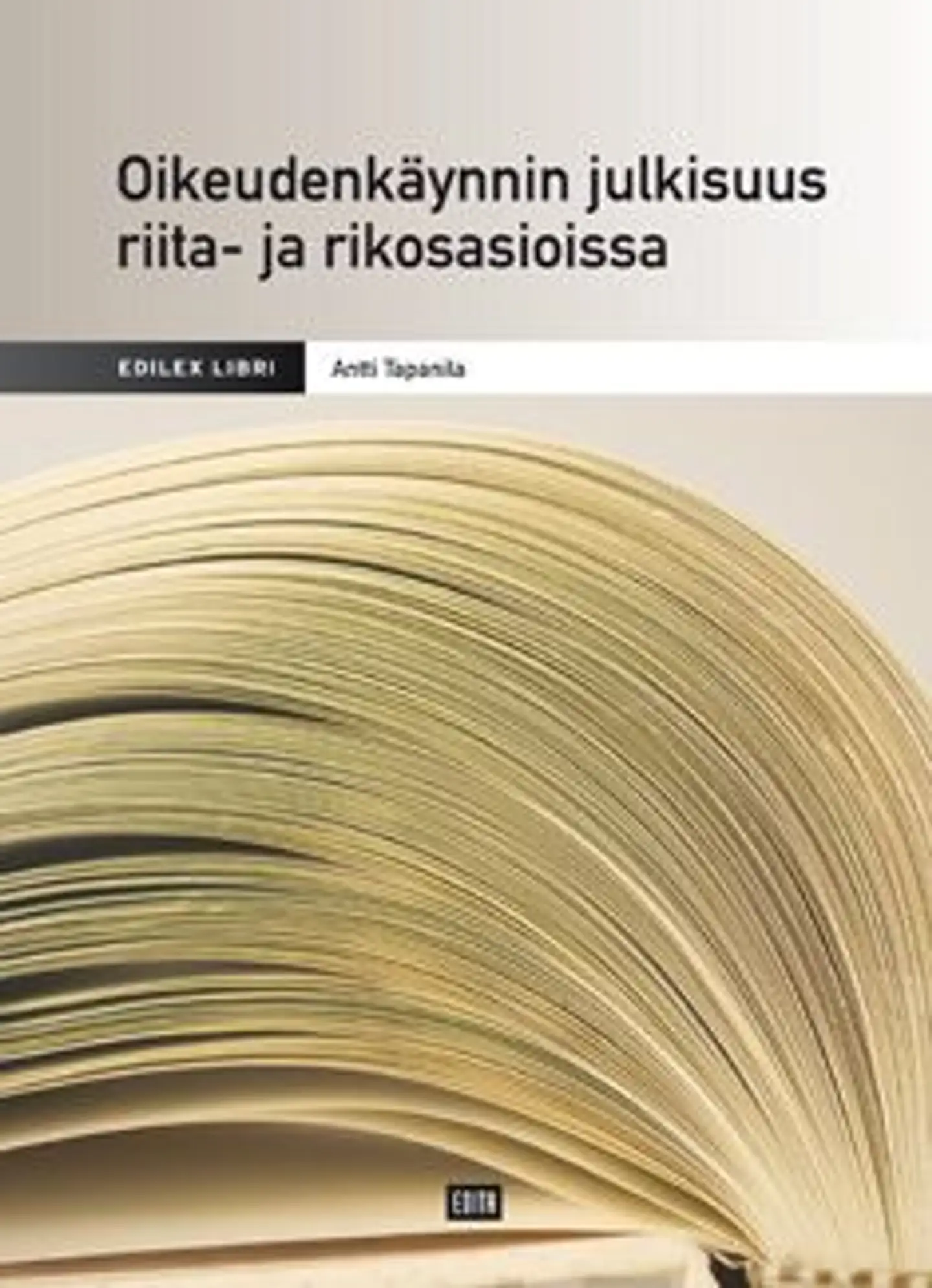 Tapanila, Oikeudenkäynnin julkisuus riita- ja rikosasioissa