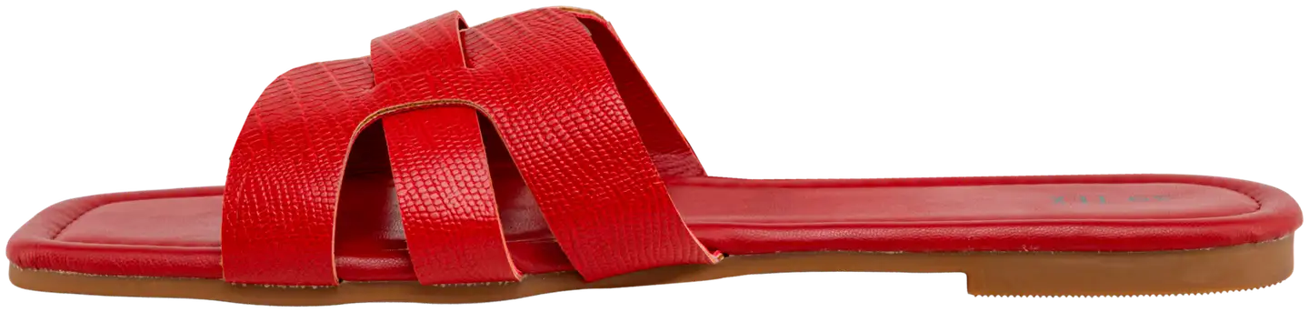 TEX naisten pistokassandaali I956840 - RED - 4