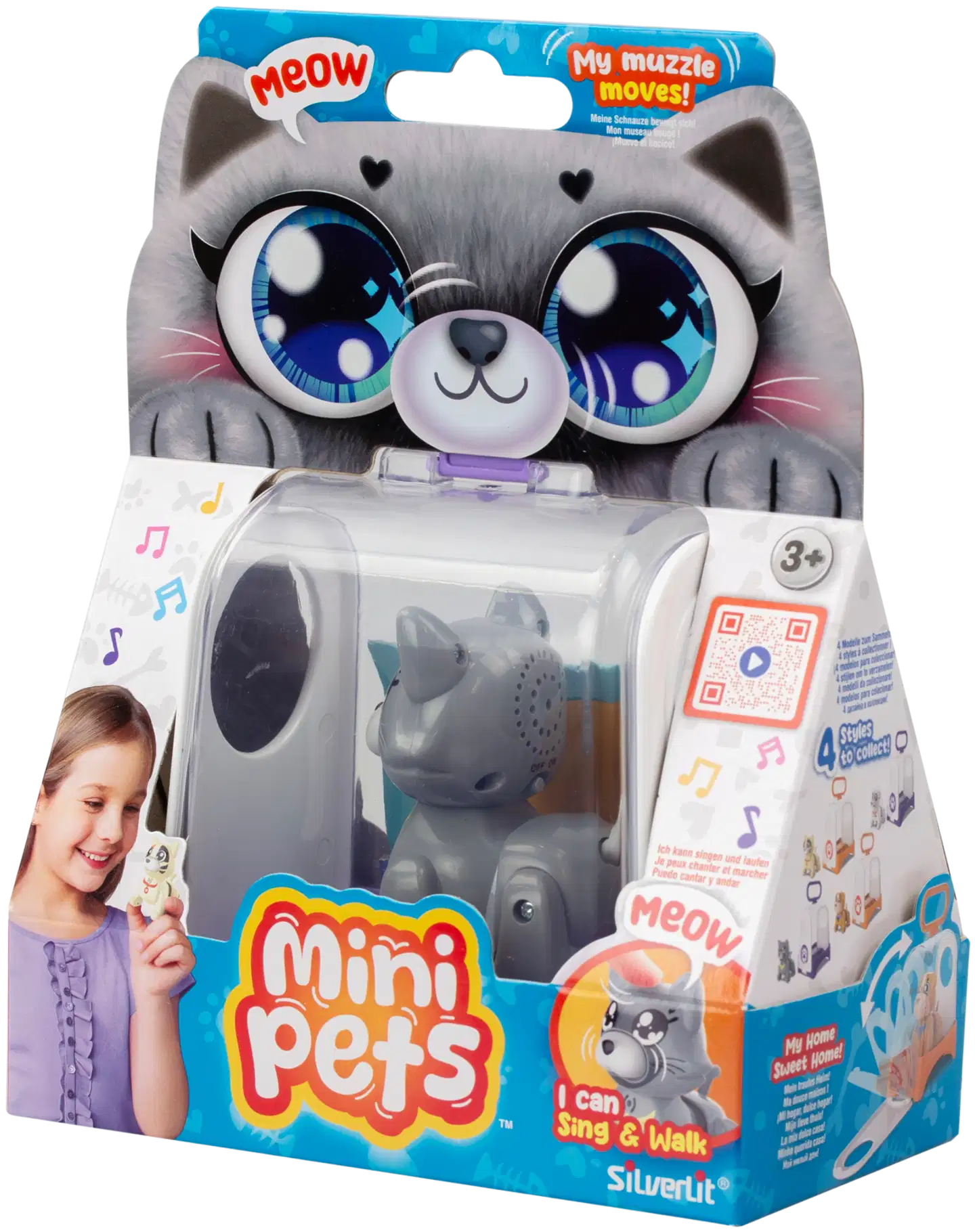 Silverlit interaktiivinen elektroninen lemmikkilelu Mini Pets - 3