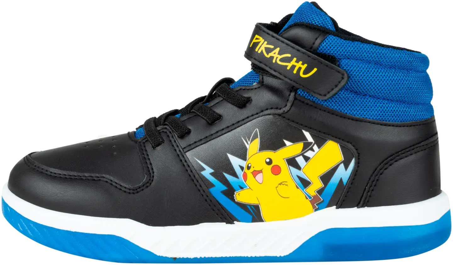 Pokemon lasten mid-vartiset vilkkutennarit PO000629 - black/cobalt blue - 3