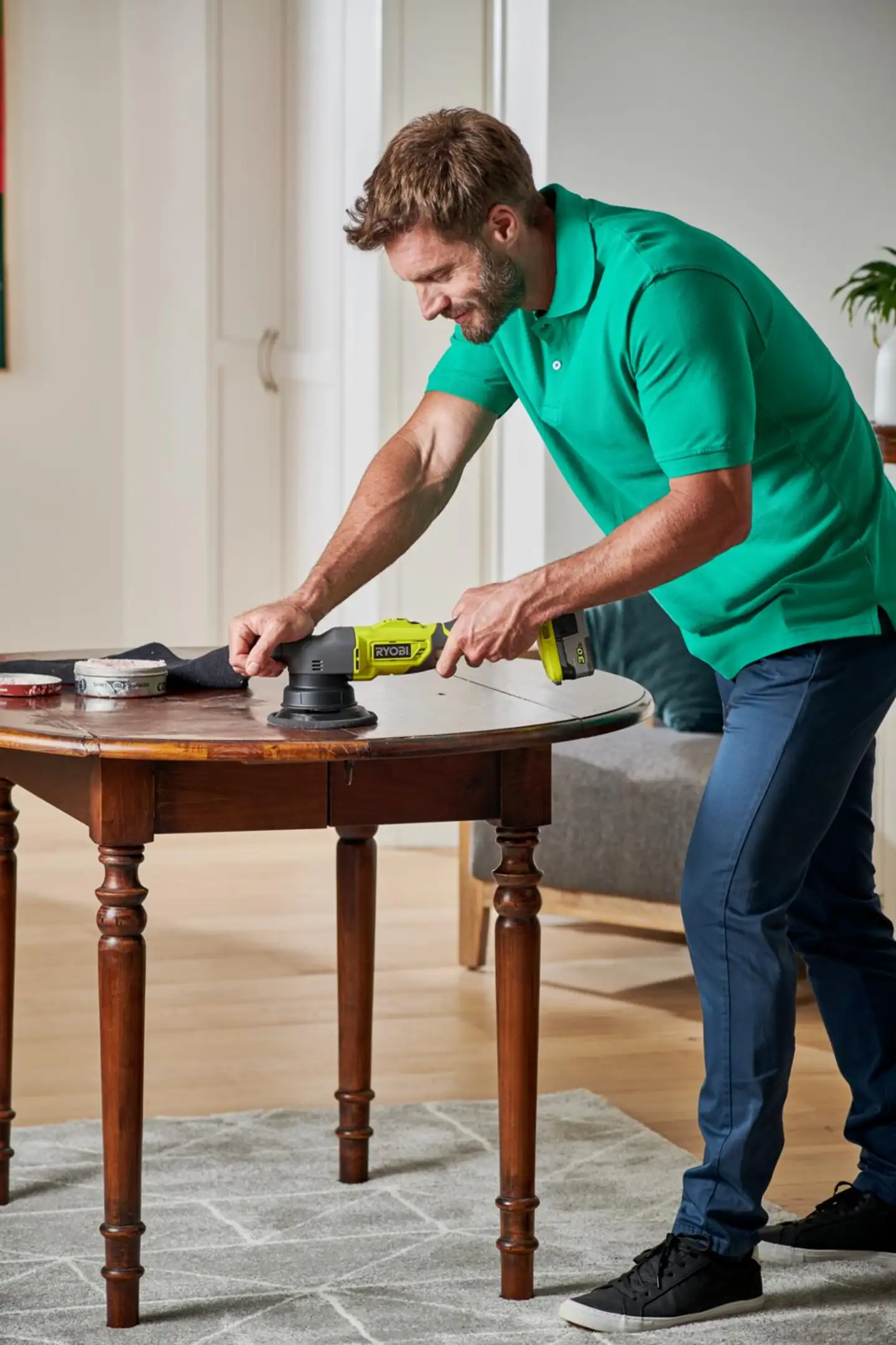 Ryobi 18V kiillotuskone R18P-0 - 7