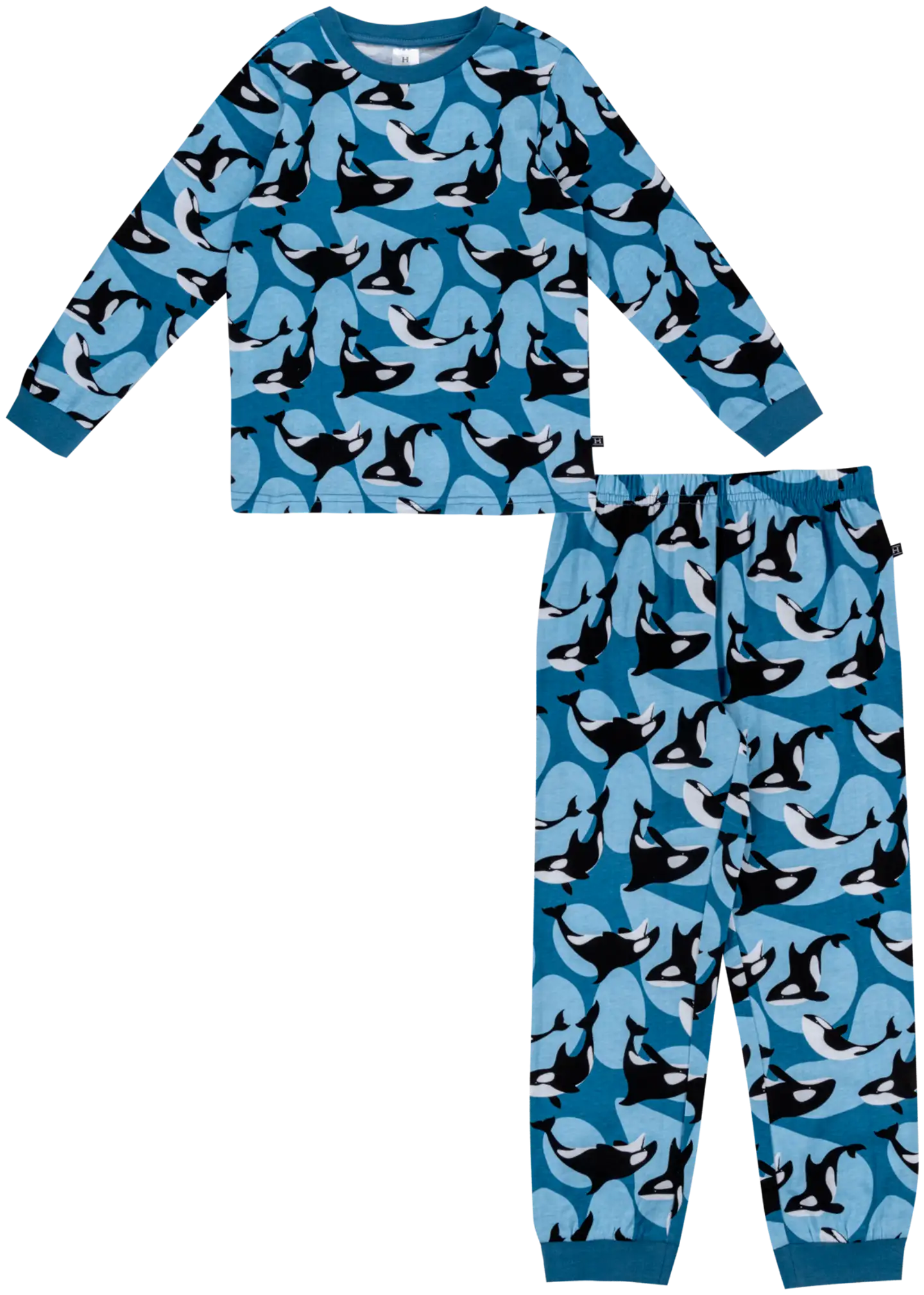 House lasten pyjama 232H032401 2-pack - BLUE AOP - 1