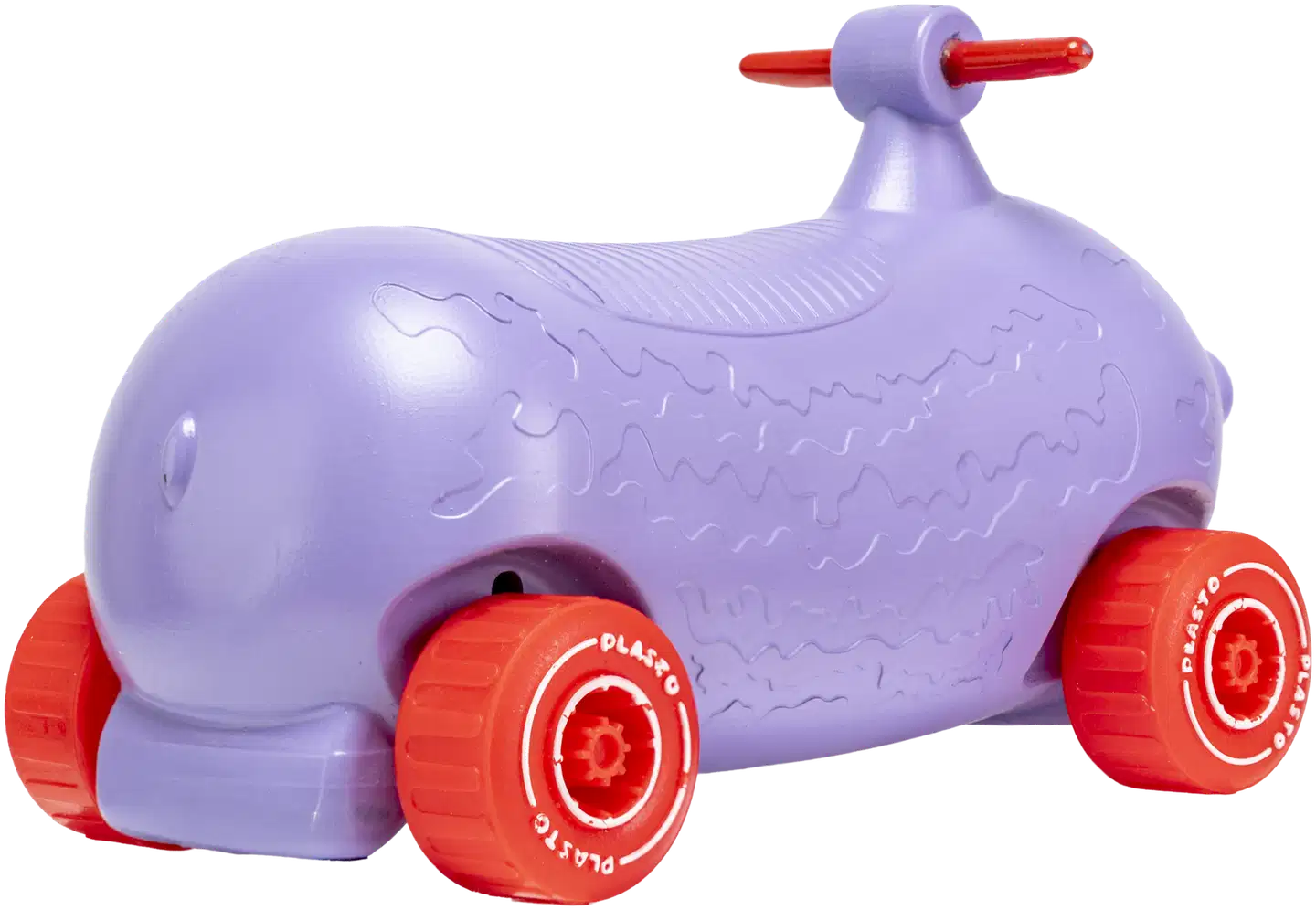 Plasto kuueläin kurkkumaasta lila 19 cm - 6