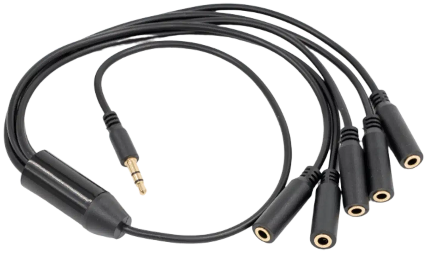 Splitter 1 to 5 - 3.5mm jack (Accessory for The Pill by Shelly) - 1-5-jakaja The Pill -laitteelle, 3,5 mm jakki - 1