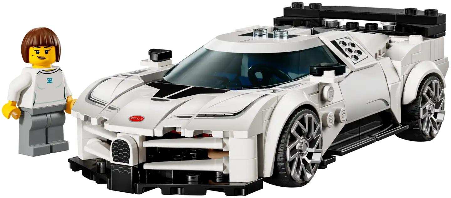 LEGO Speed Champions 77240 Bugatti Centodieci hyperurheiluauto - 4