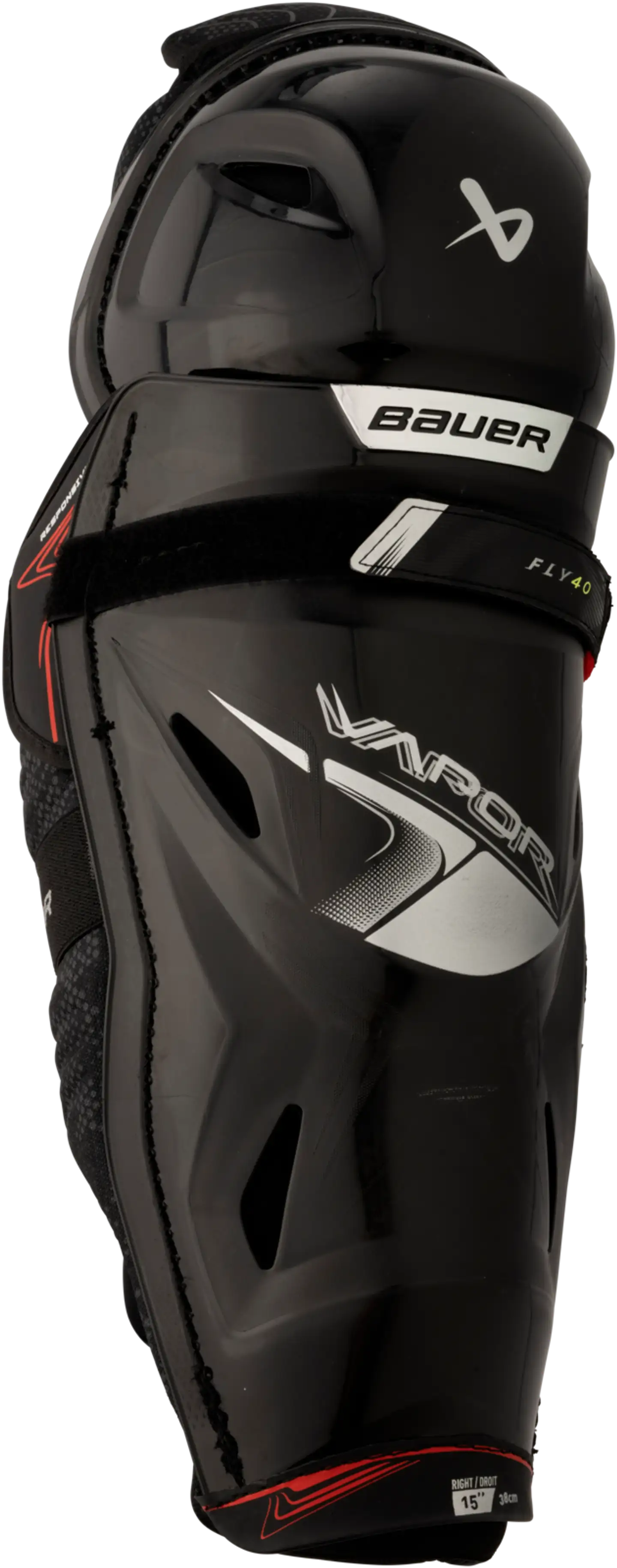 Bauer Vapor Fly40 Polvisuoja-Sr, Blk, 15.0 - Blk
