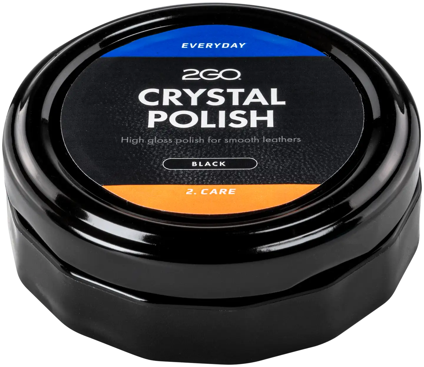 2GO Crystal Polish 50 ml musta