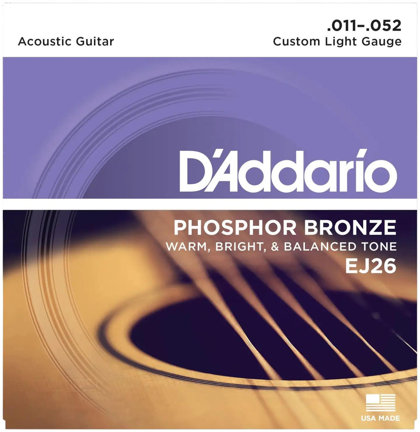 D'Addario Accessories teräskielisetti 011-052 Phospbrz