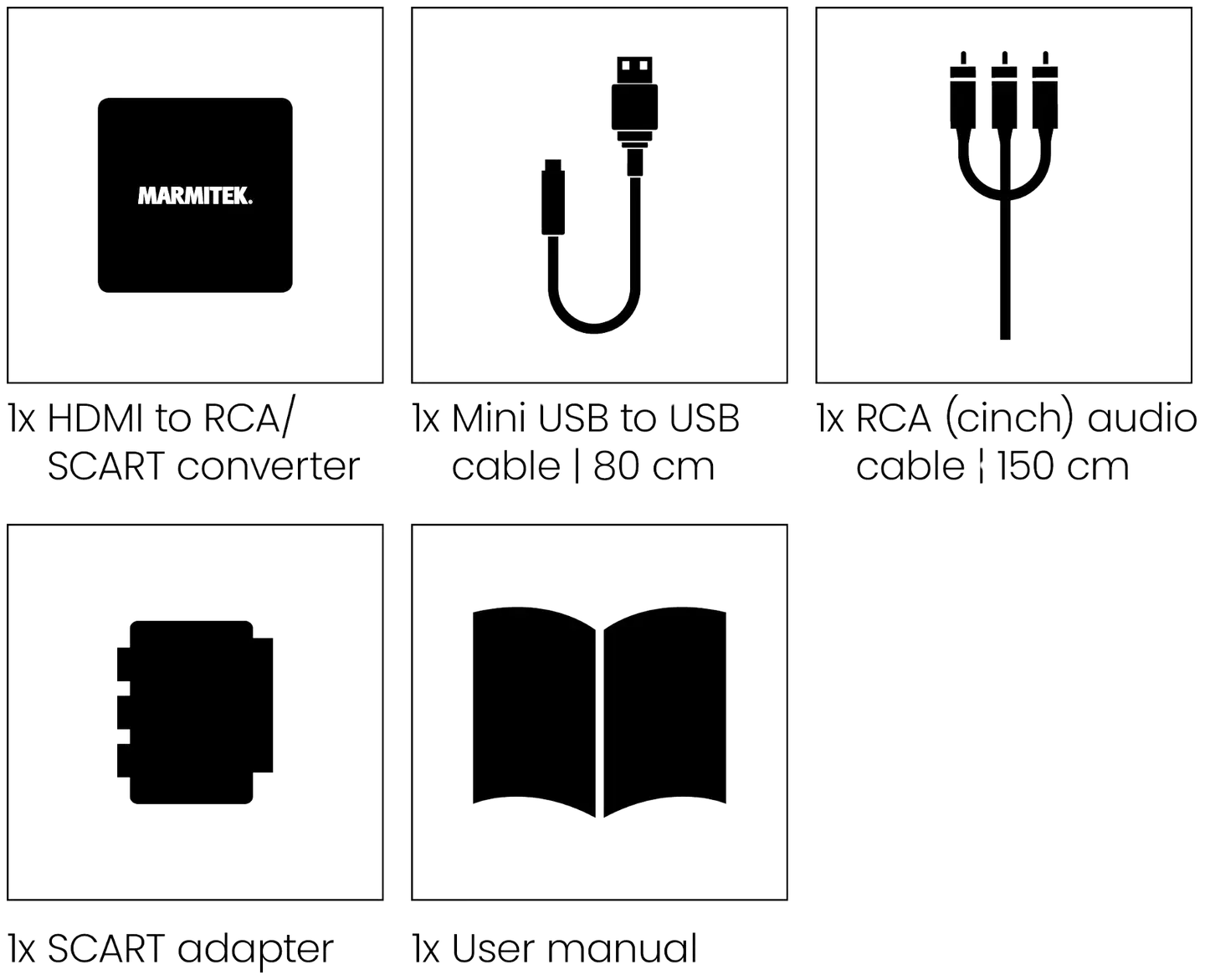 Marmitek HDMI-SCART-muunnin Connect HA13 - 6