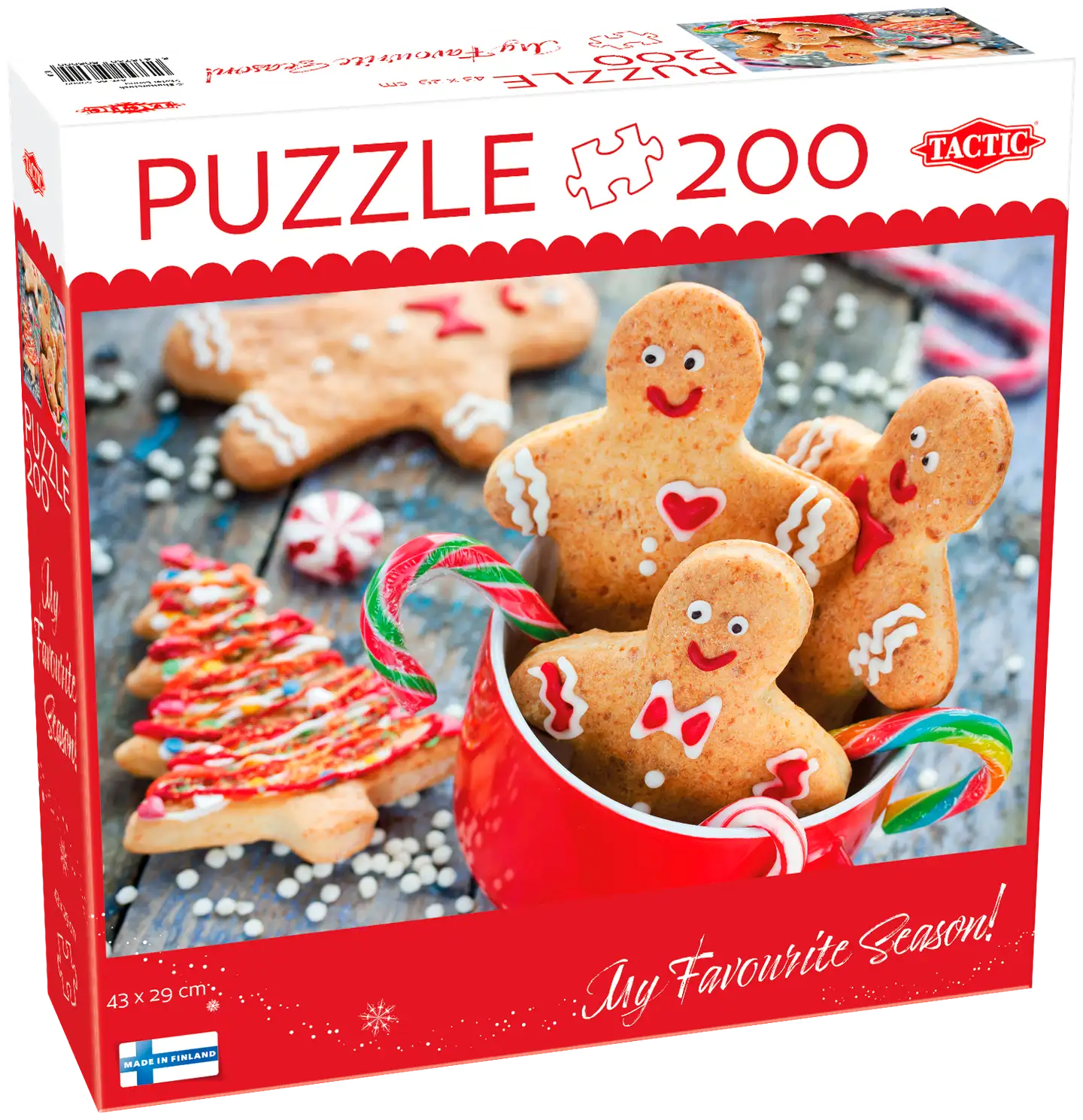 Tactic palapeli Gingerbread Cuties 200 palaa