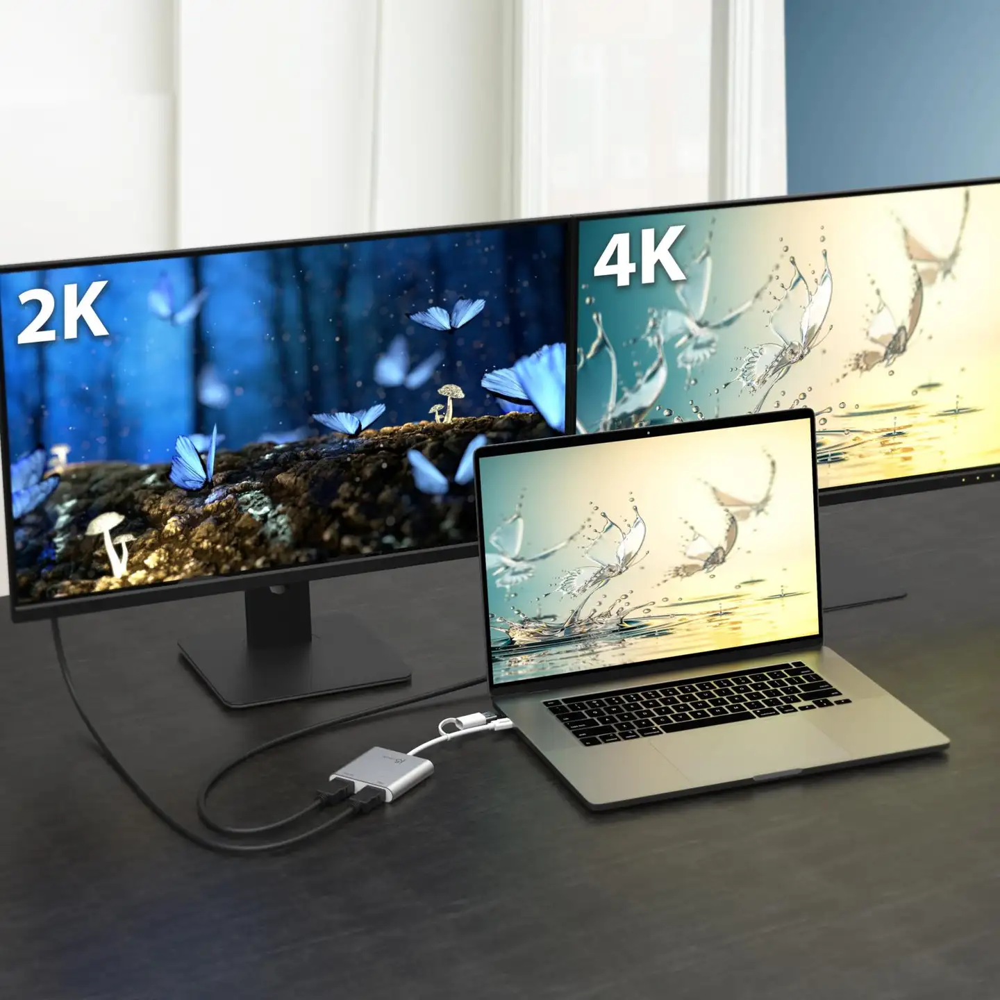 j5create USB-C 2 x HDMI adapteri - 7