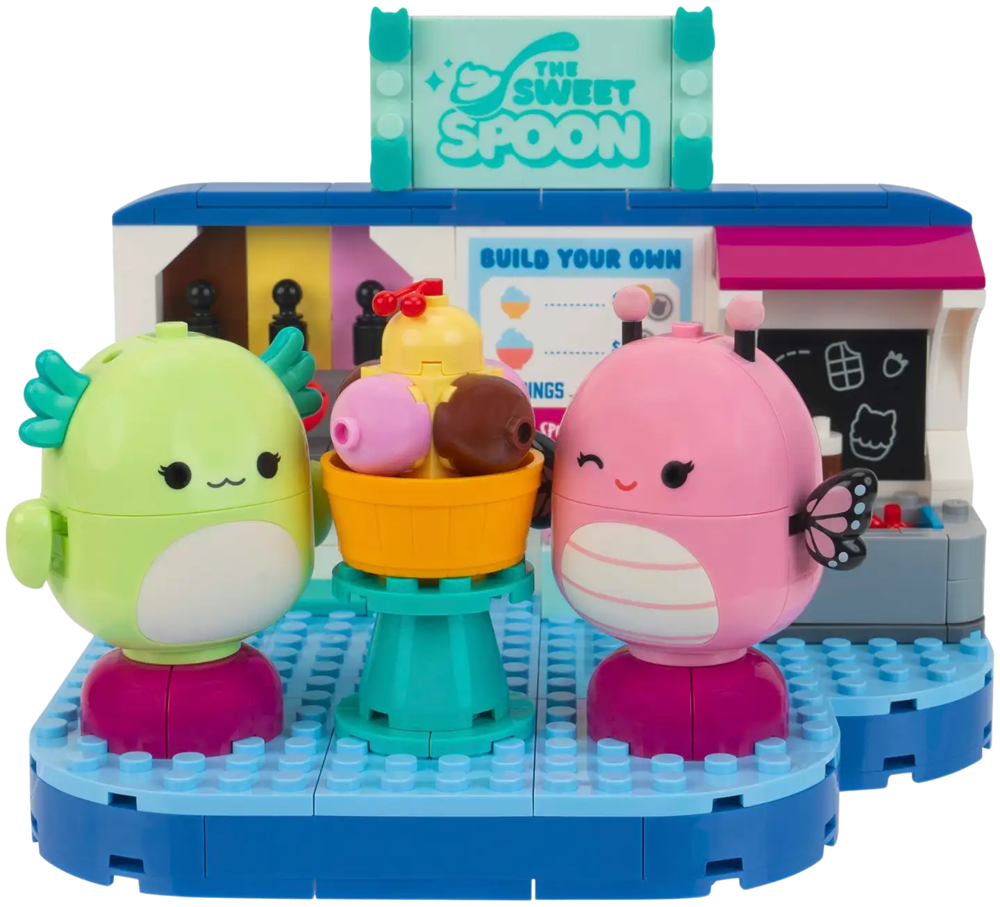 BLDR Squishmallows Rakentelusetti Froyo - 1