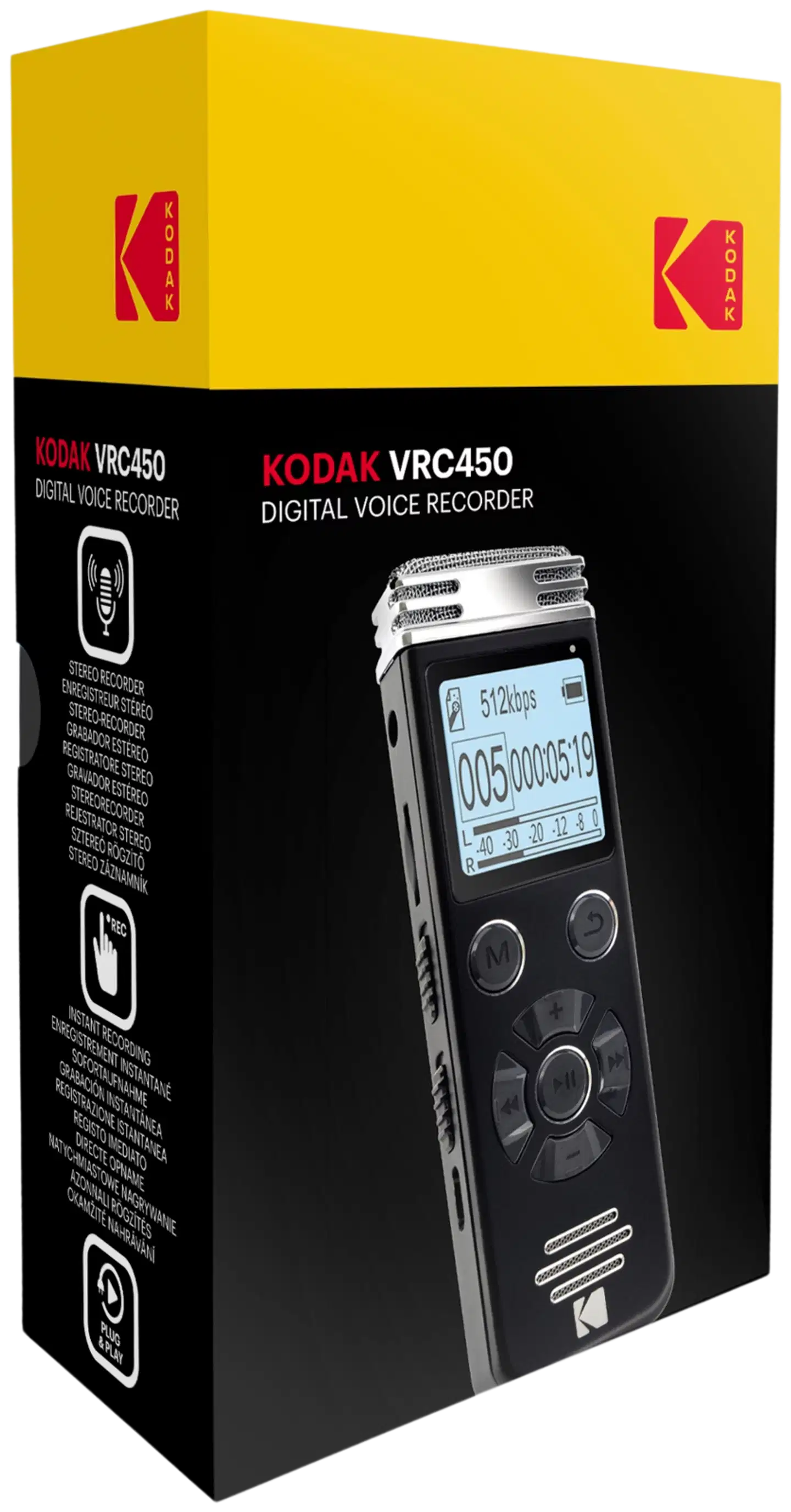 Kodak digitaalinen sanelin VRC 450 - 5