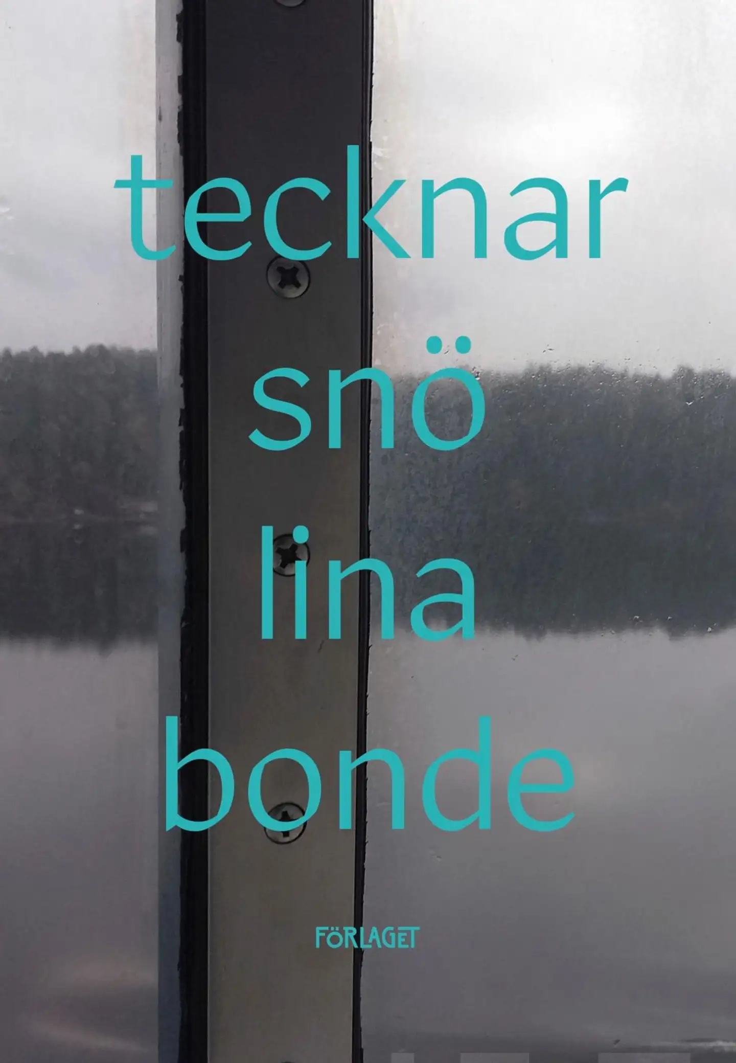 Bonde, tecknar snö