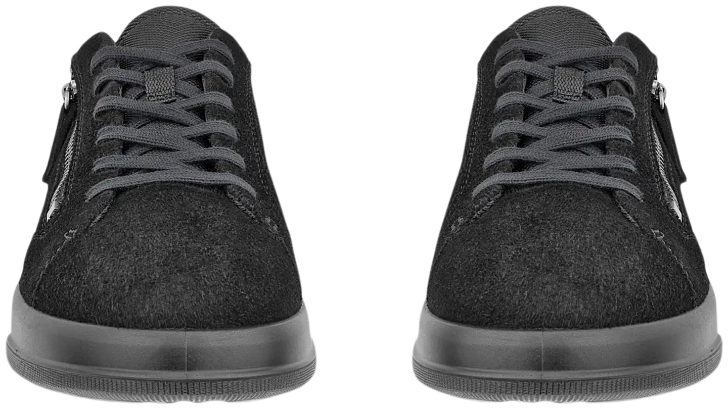 Ecco naisten kävelykenkä Move ZIP tennari - Black/Cravel - 6