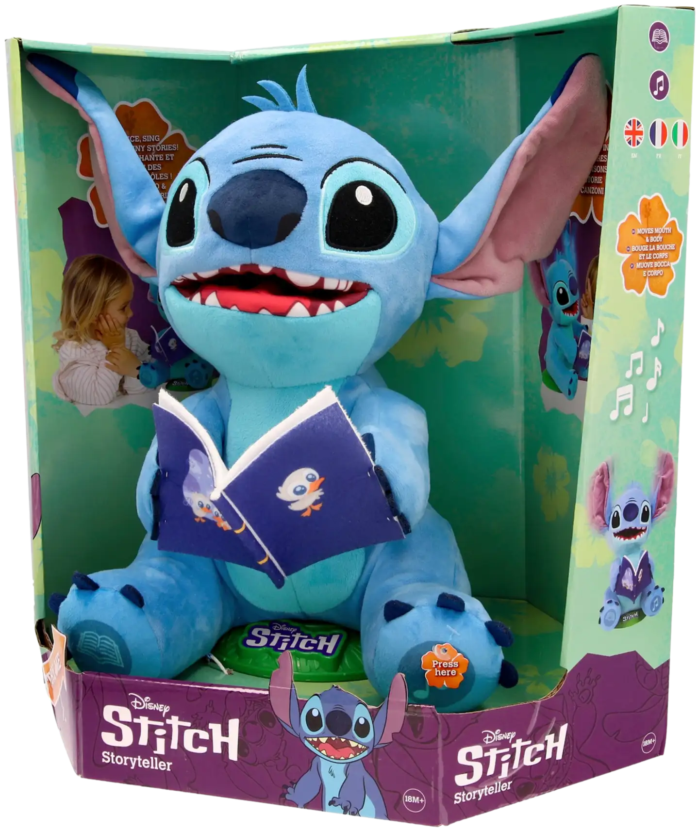 Disney Stitch Storyteller -Pehmolelu - 9