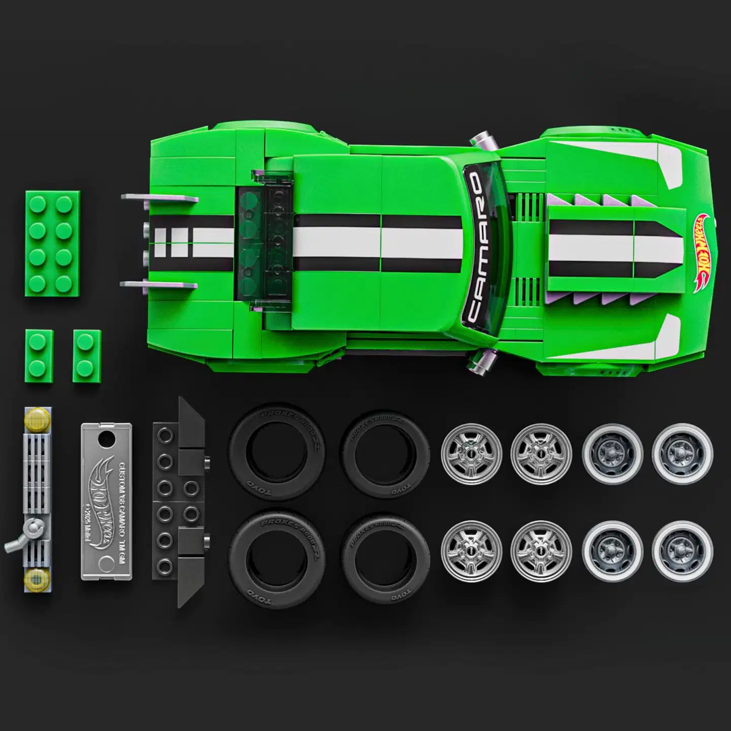 Hot Wheels Speed Series Camaro -Rakennussarja - 4